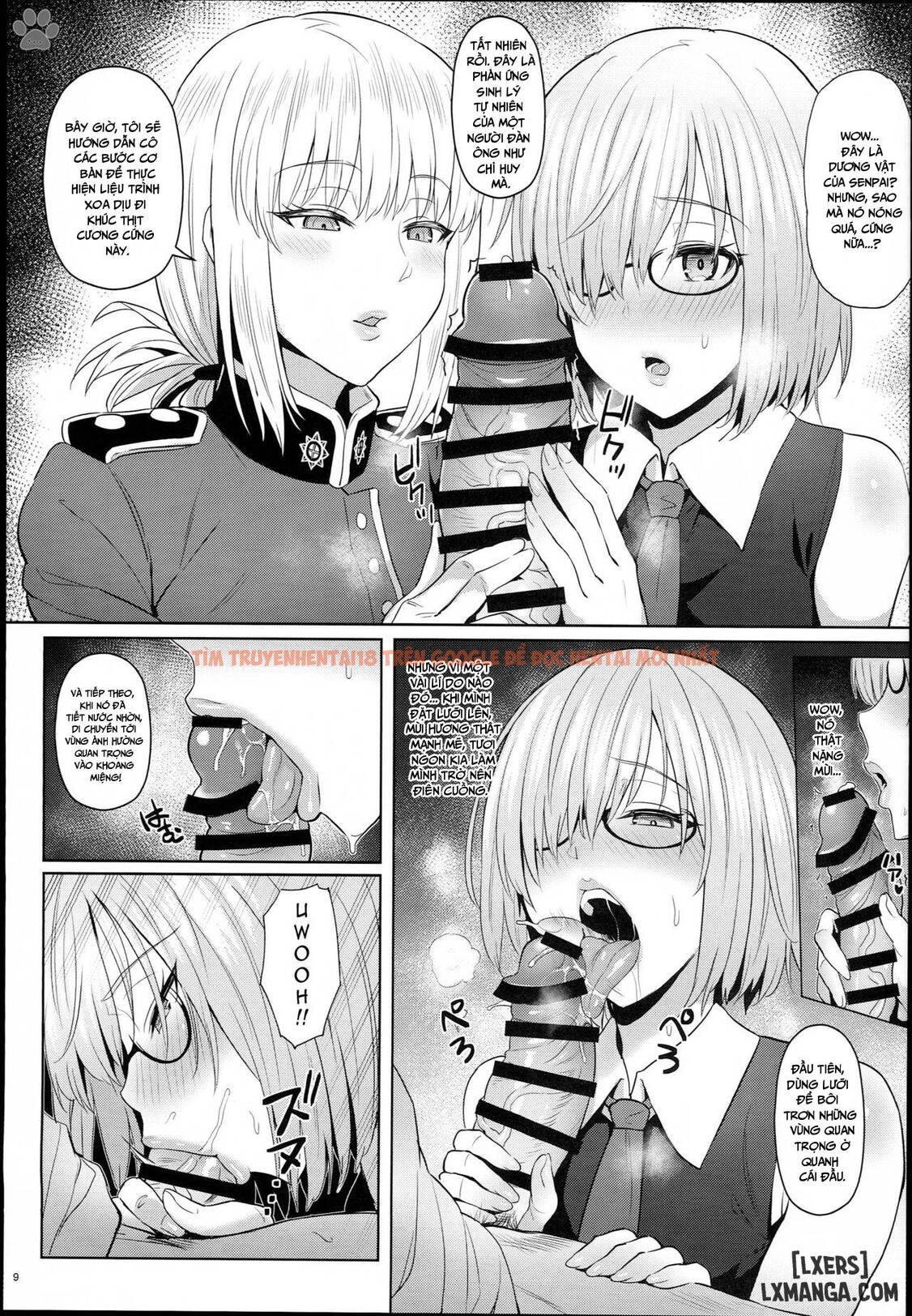 Trang truyện 8 trong truyện tranh Kouhai No Amai Ryouhou - One Shot - hentai24h.pro