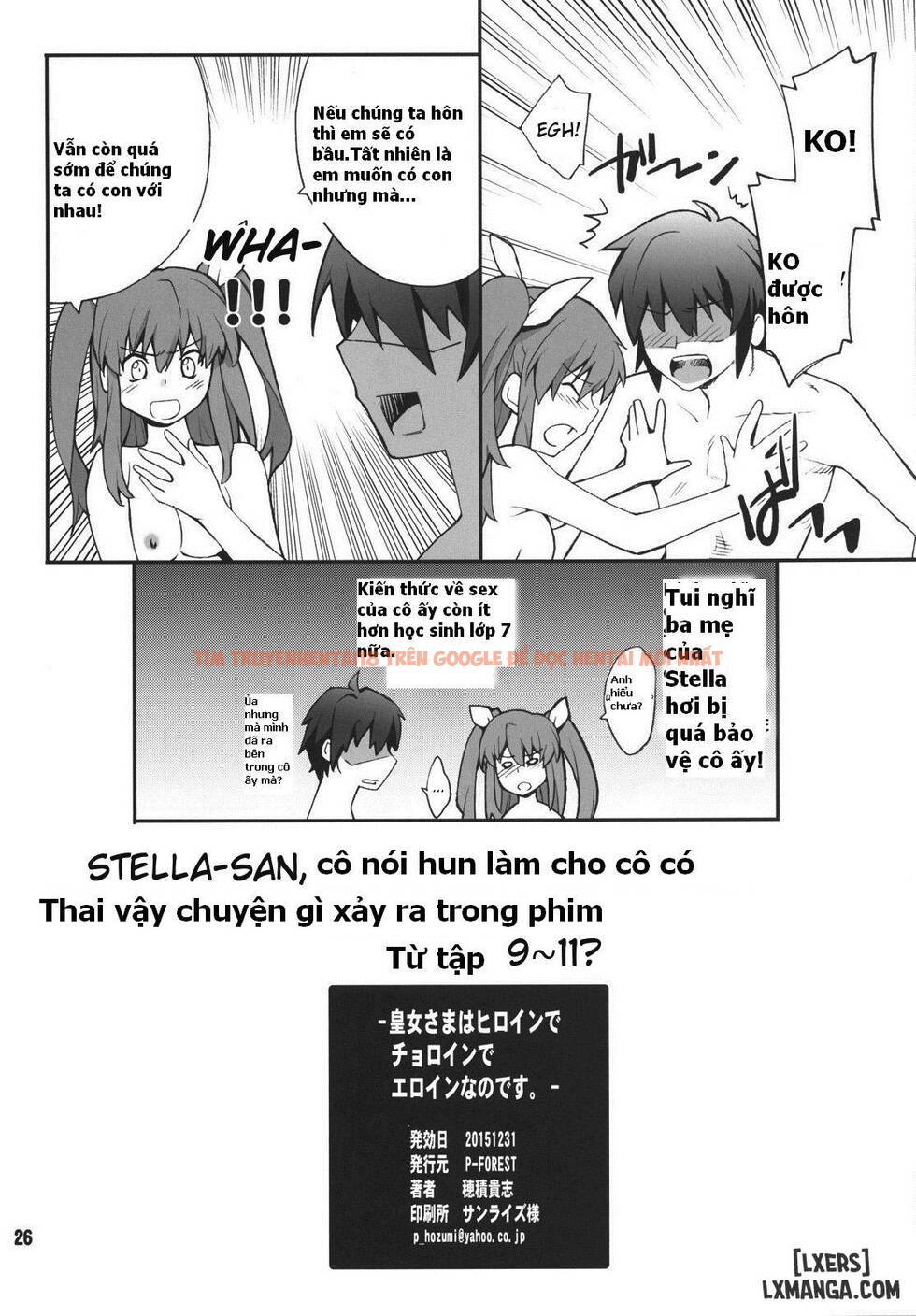 Trang truyện 24 trong truyện tranh Xin Lỗi, Nữ Anh Hùng Và Khiêu Dâm - One Shot - hentai24h.pro