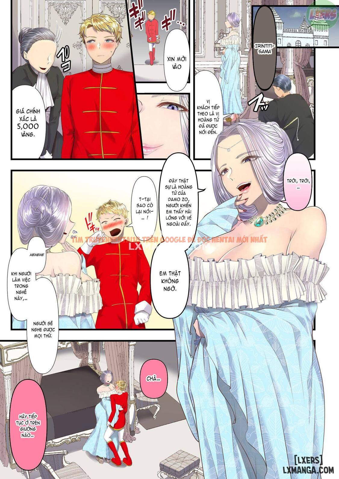 Xem ảnh 10 trong truyện hentai Koukyuu Shoufu No Baikoku Maso-ka Choukyou - One Shot - hentaitvn.net