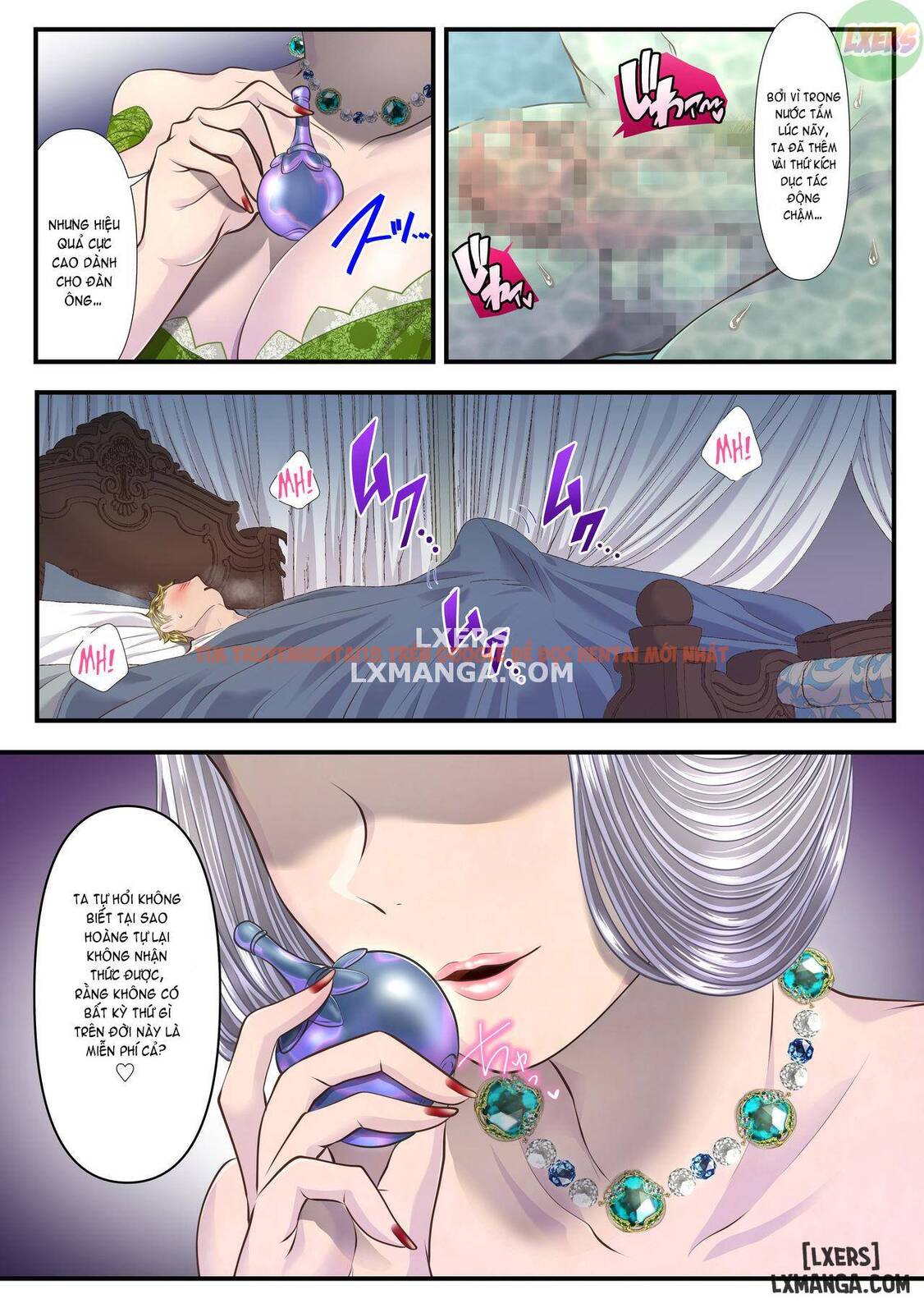 Xem ảnh 28 trong truyện hentai Koukyuu Shoufu No Baikoku Maso-ka Choukyou - One Shot - hentaitvn.net