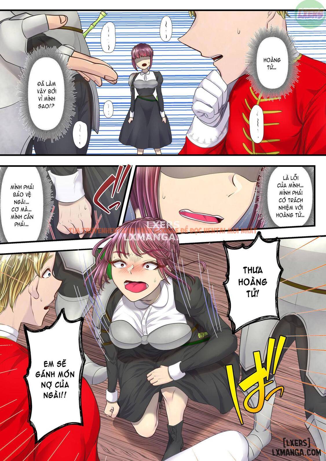 Xem ảnh 38 trong truyện hentai Koukyuu Shoufu No Baikoku Maso-ka Choukyou - One Shot - hentaitvn.net