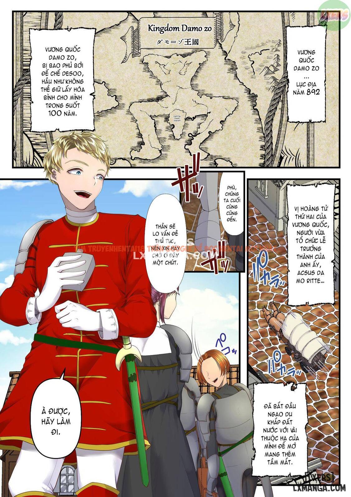 Xem ảnh 5 trong truyện hentai Koukyuu Shoufu No Baikoku Maso-ka Choukyou - One Shot - hentaitvn.net