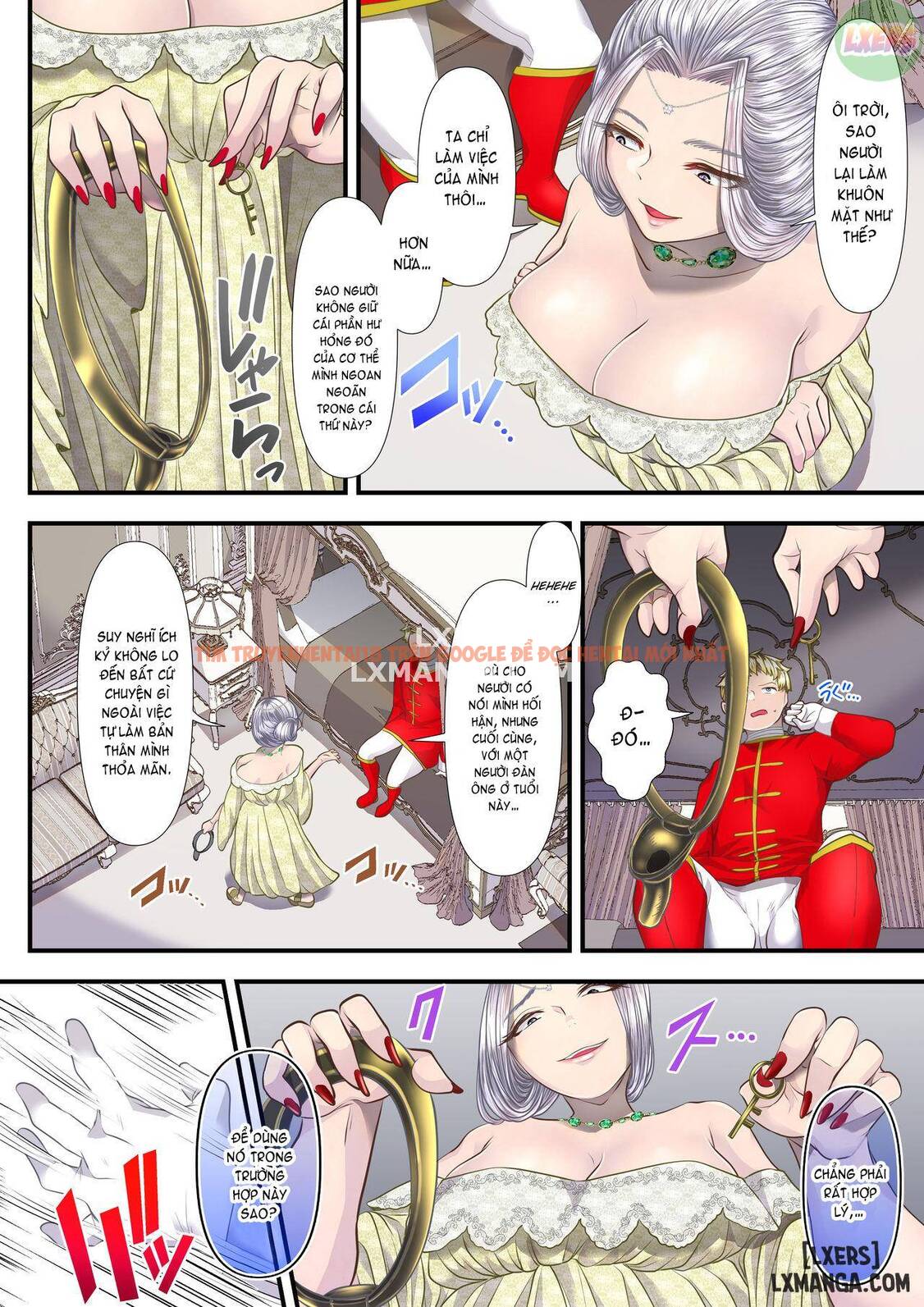 Xem ảnh 53 trong truyện hentai Koukyuu Shoufu No Baikoku Maso-ka Choukyou - One Shot - hentaitvn.net