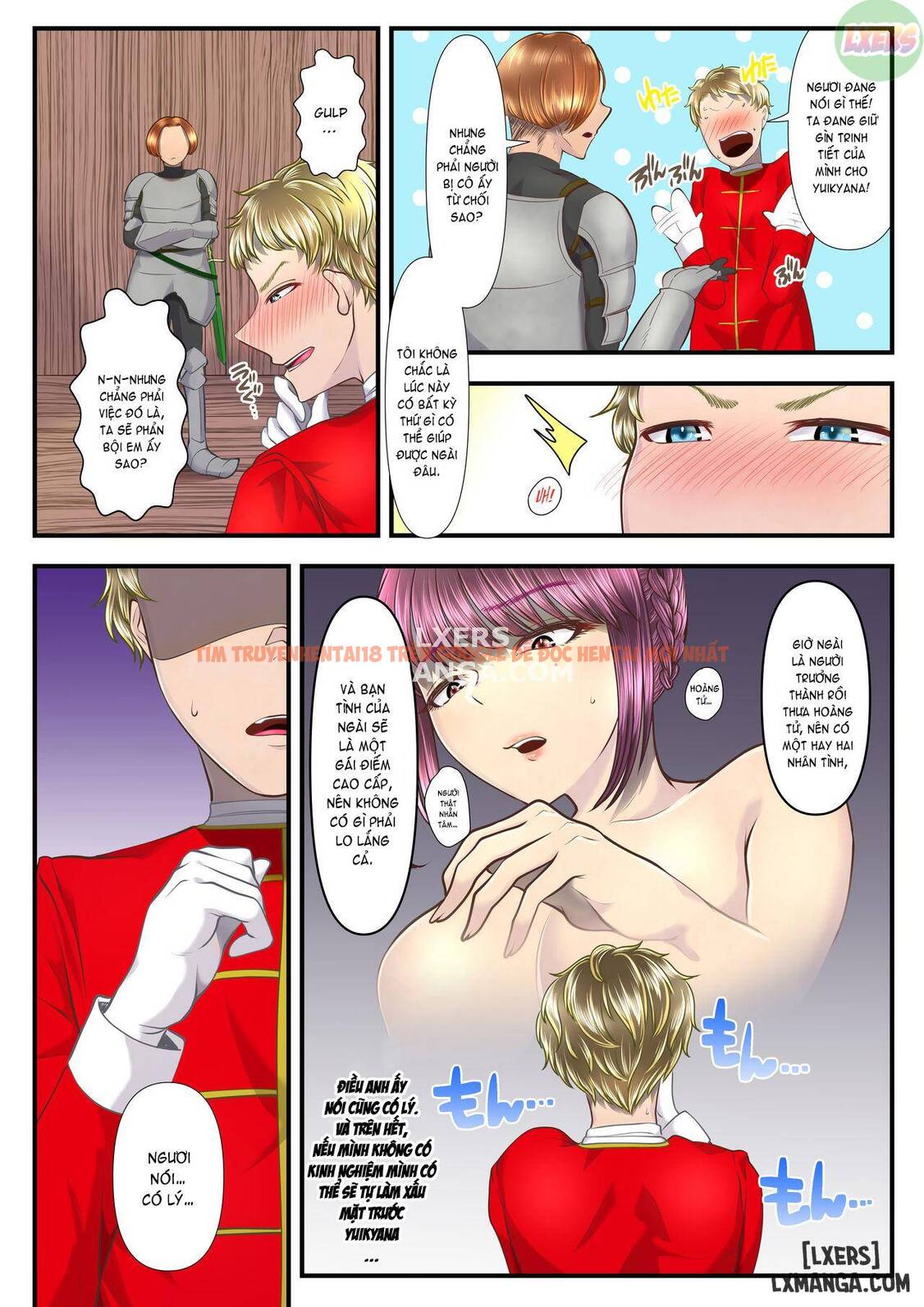 Xem ảnh 9 trong truyện hentai Koukyuu Shoufu No Baikoku Maso-ka Choukyou - One Shot - hentaitvn.net