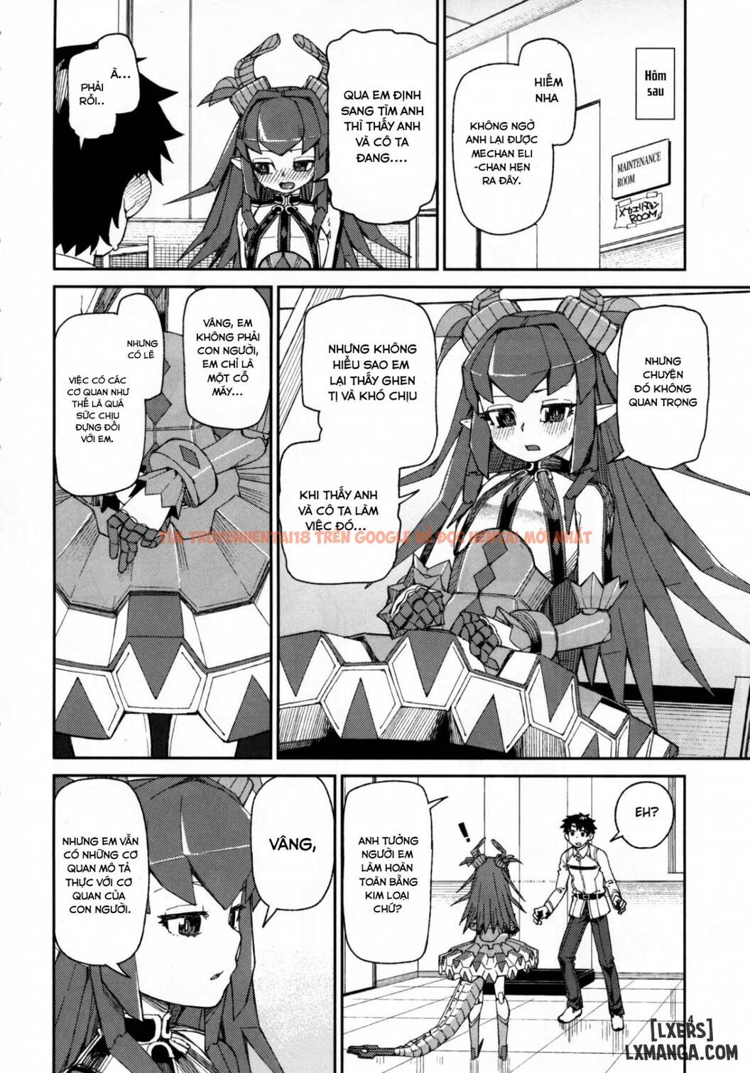 Trang truyện 4 trong truyện tranh Koutetsu Majou No Setsunai Kyousei - One Shot - www.truyentvn.net
