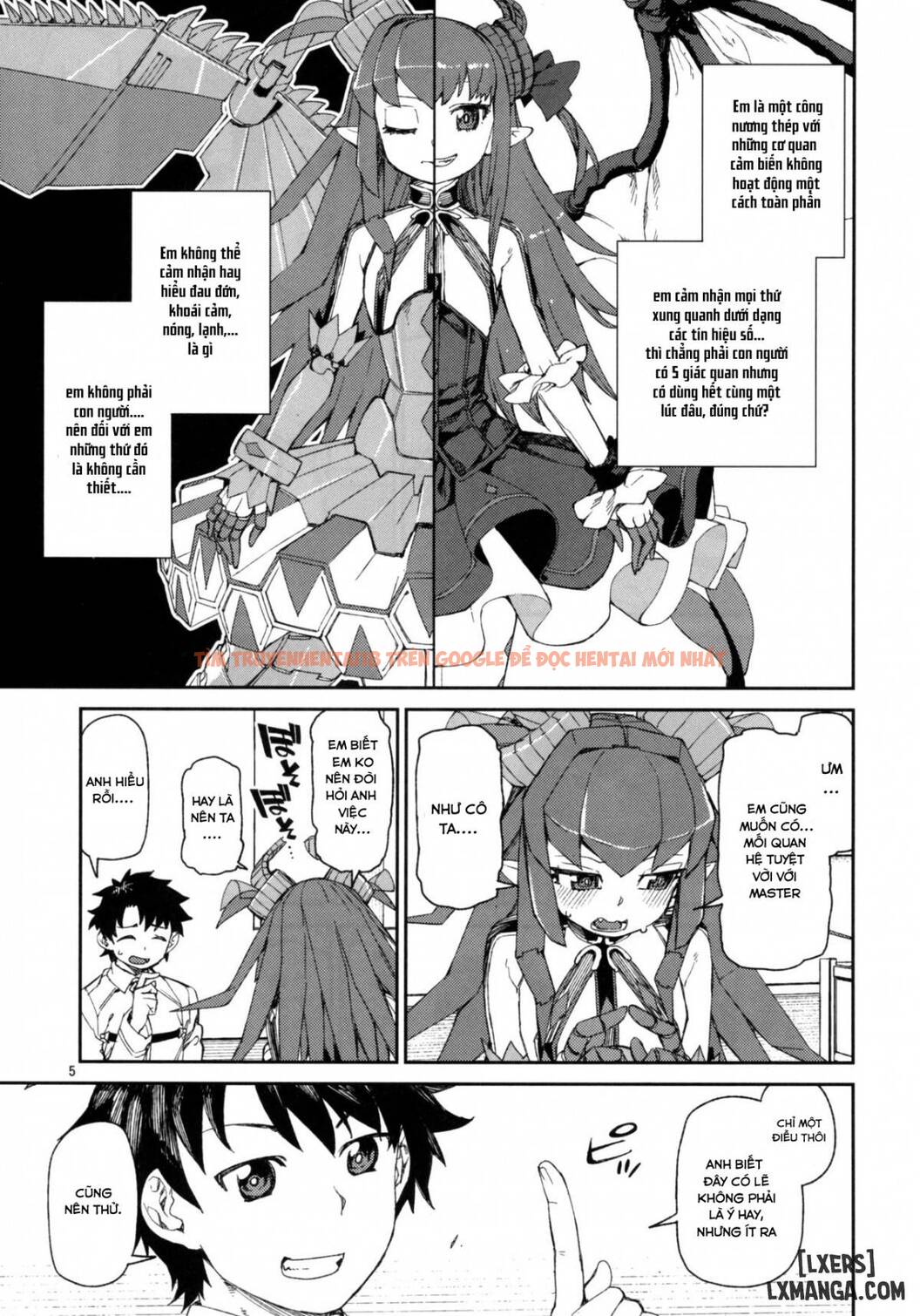 Trang truyện 5 trong truyện tranh Koutetsu Majou No Setsunai Kyousei - One Shot - www.truyentvn.net