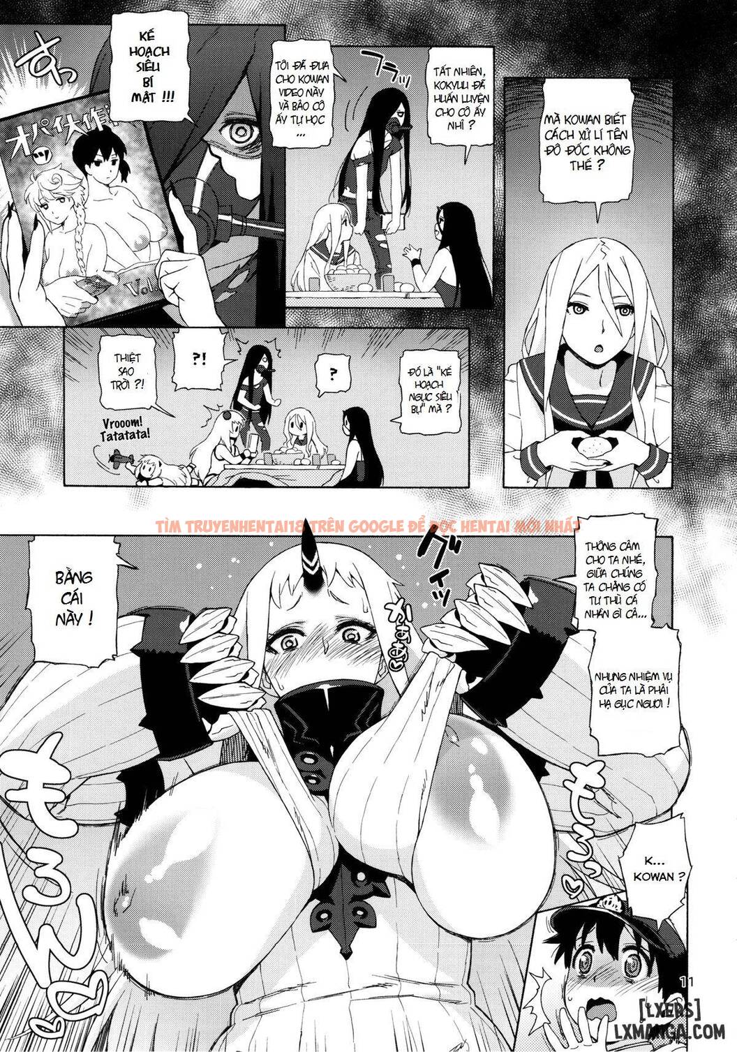 Trang truyện 9 trong truyện tranh Kouwan-chan No Spy Daisakusen - One Shot - lxmanga.org