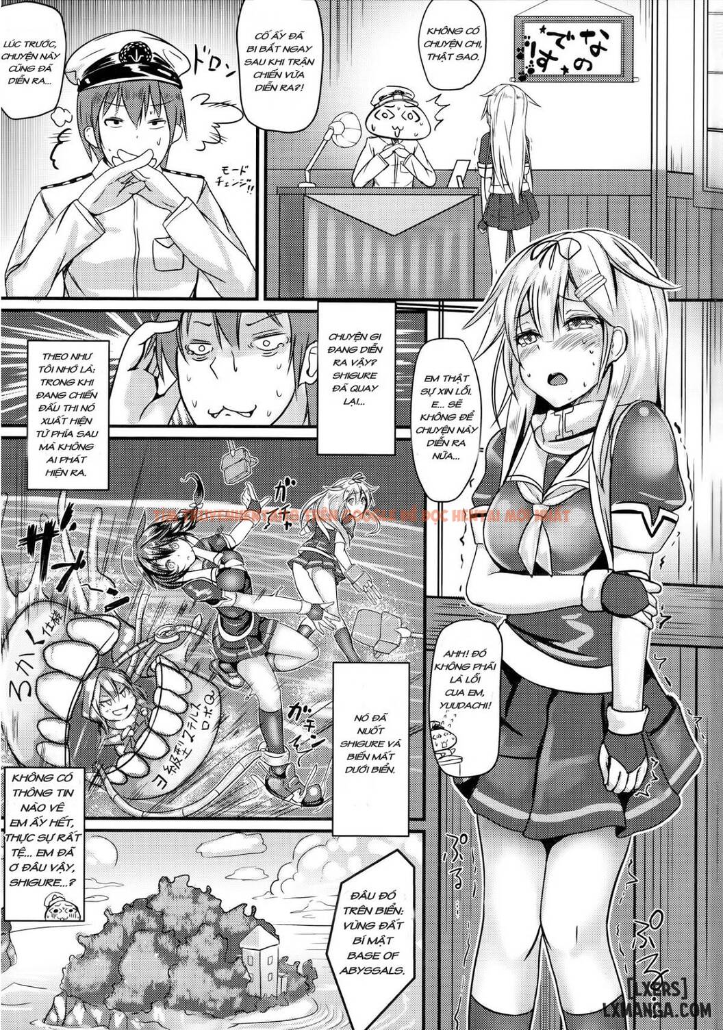 Xem ảnh 1 trong truyện hentai Kuchikukan Shigure Kyousei Zecchou Souchi - One Shot - hentaitvn.net