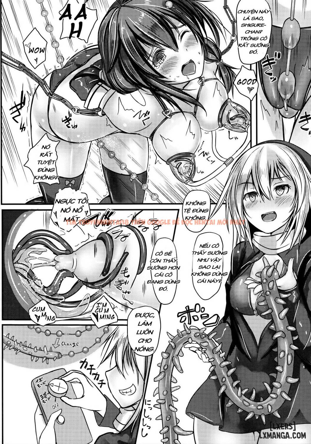 Xem ảnh 16 trong truyện hentai Kuchikukan Shigure Kyousei Zecchou Souchi - One Shot - hentaitvn.net