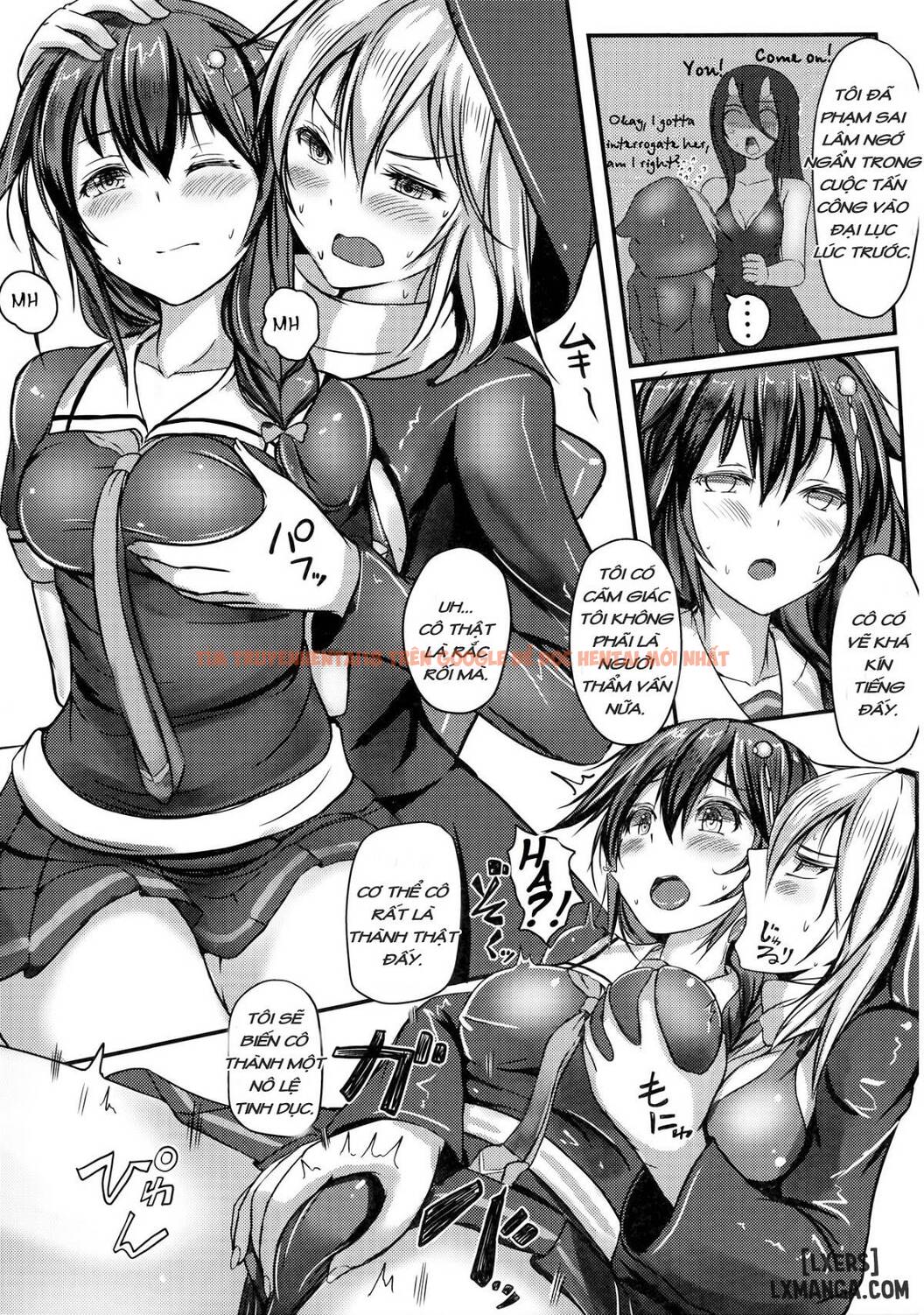 Xem ảnh 4 trong truyện hentai Kuchikukan Shigure Kyousei Zecchou Souchi - One Shot - hentaitvn.net