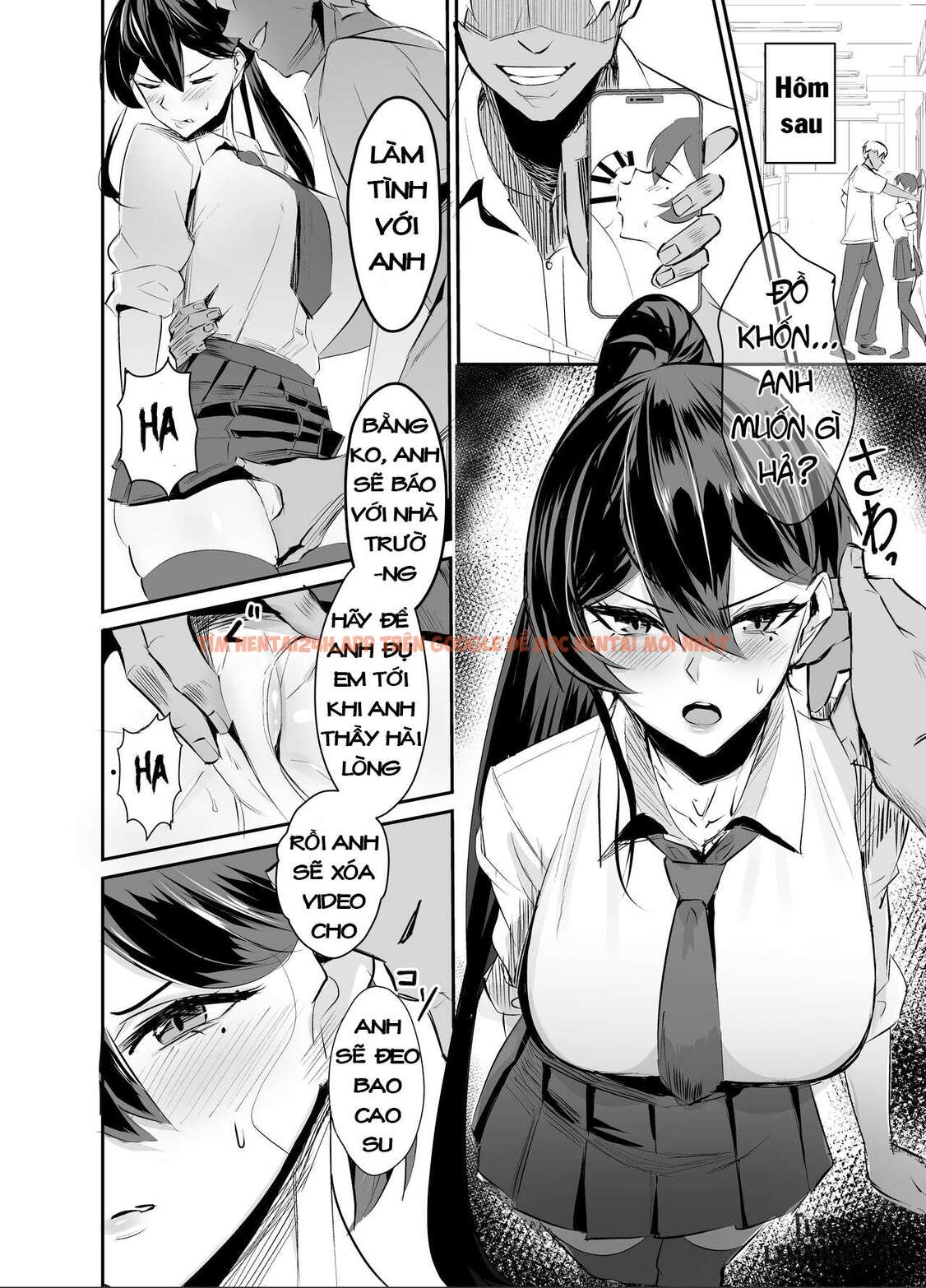 Xem ảnh Kuppuku ~fuuki Iinchou Wa Odosarete Netorarete - One Shot - 13 - TruyenVN.APP
