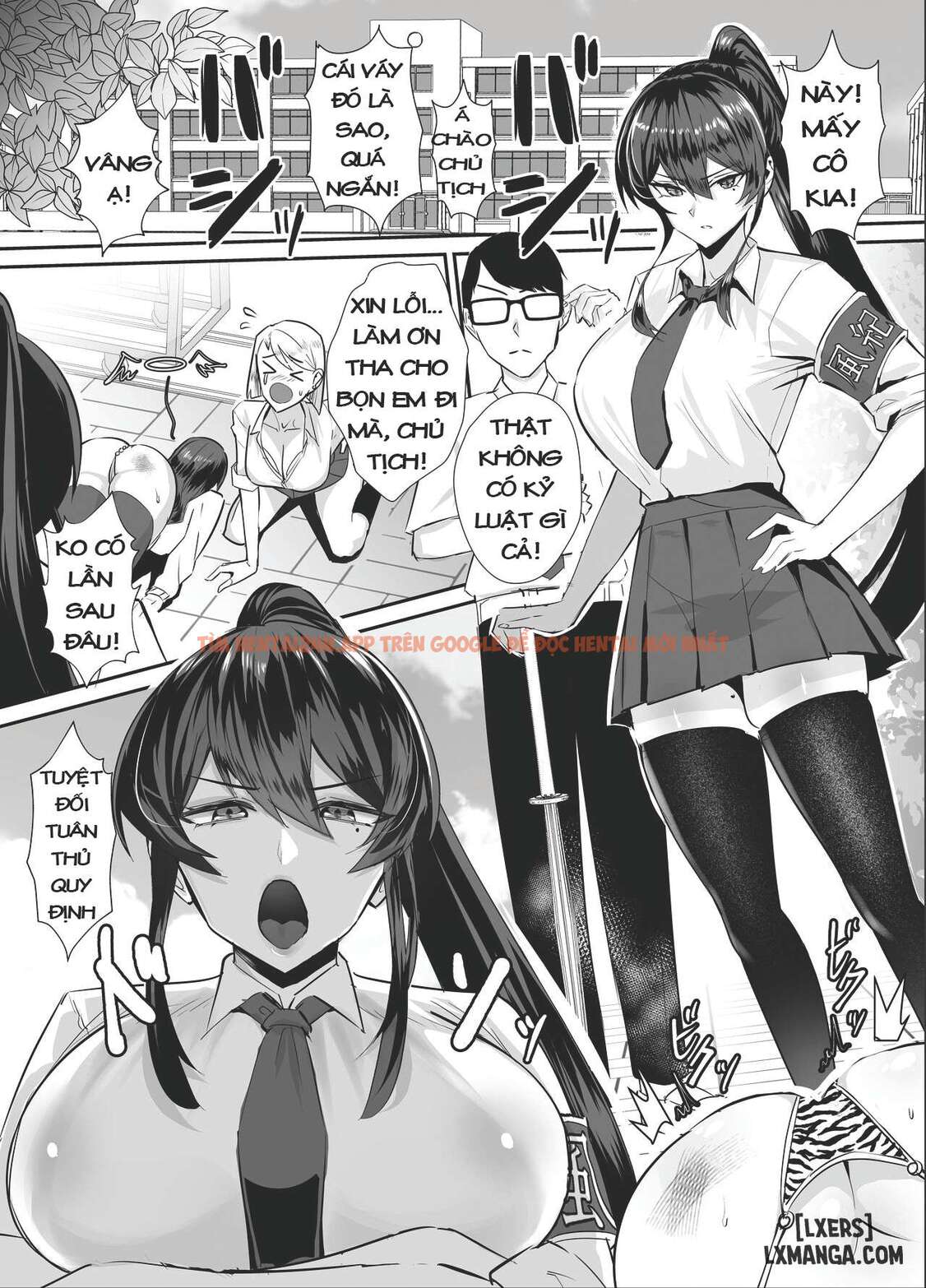 Xem ảnh Kuppuku ~fuuki Iinchou Wa Odosarete Netorarete - One Shot - 2 - TruyenVN.APP