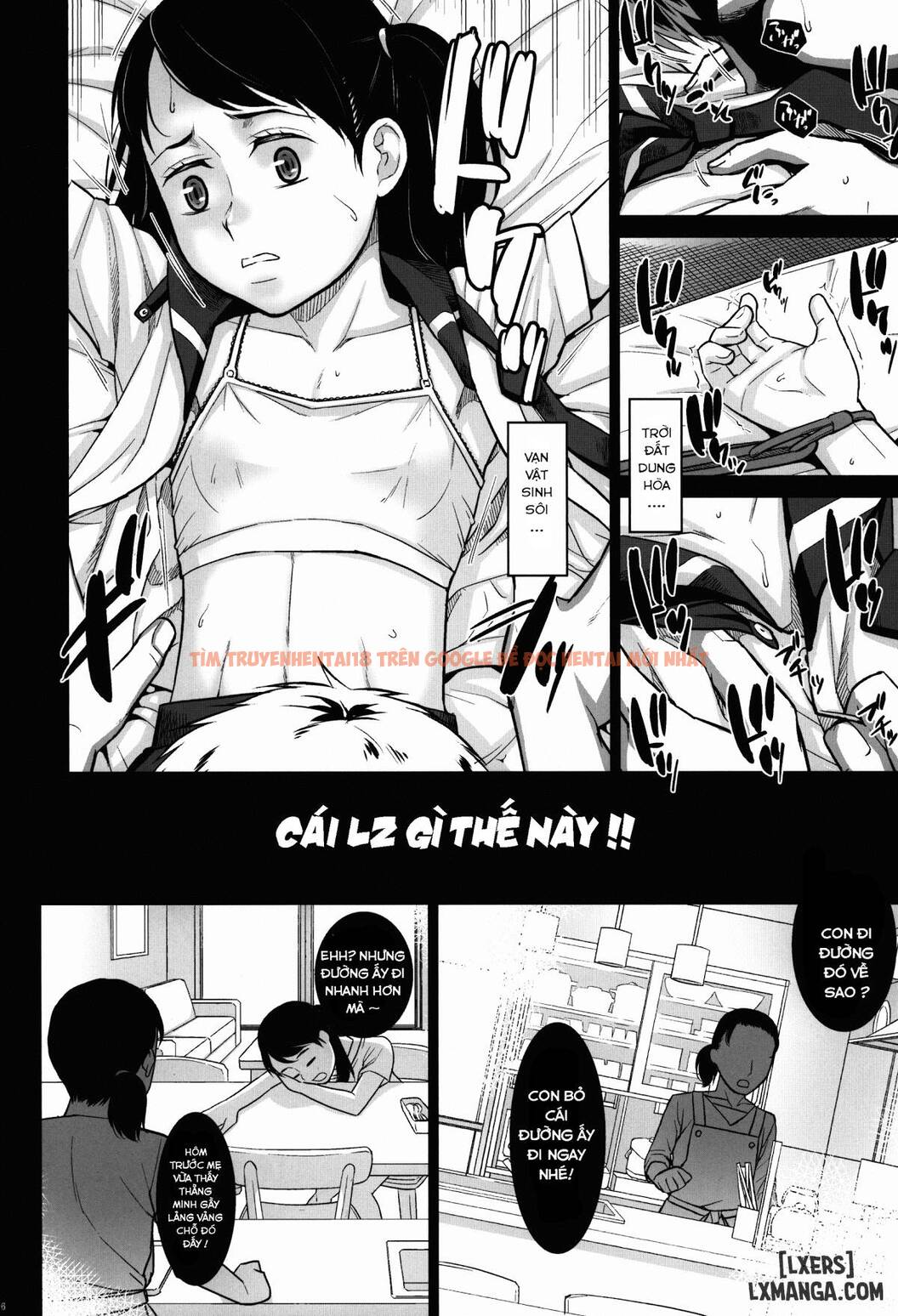 Trang truyện 7 trong truyện tranh Em Gái Đang Tập Luyện - One Shot - lxmanga.org