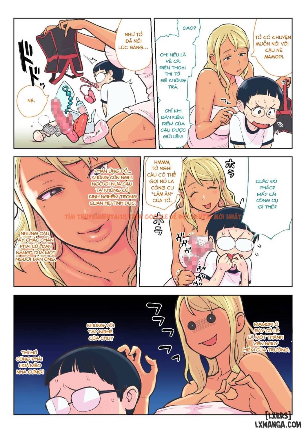 Trang truyện 10 trong truyện tranh Kuro Gal Vs Fuuki Iin - One Shot - lxmanga.org
