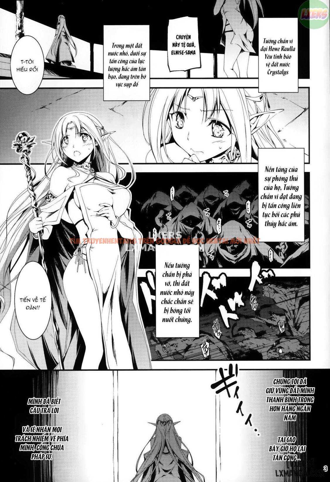 Xem ảnh 7 trong truyện hentai Kuro No Ryman To Kishi Yufia - Chapter 2 - hentaitvn.net