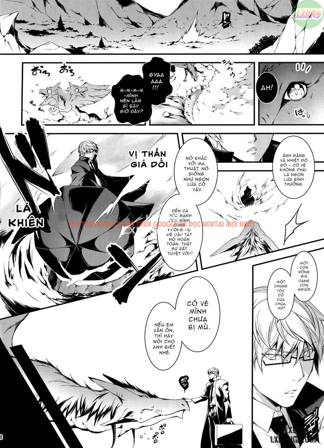 Trang truyện 11 trong truyện tranh Kuro No Ryman To Kishi Yufia - Chap 3 - lxmanga.org