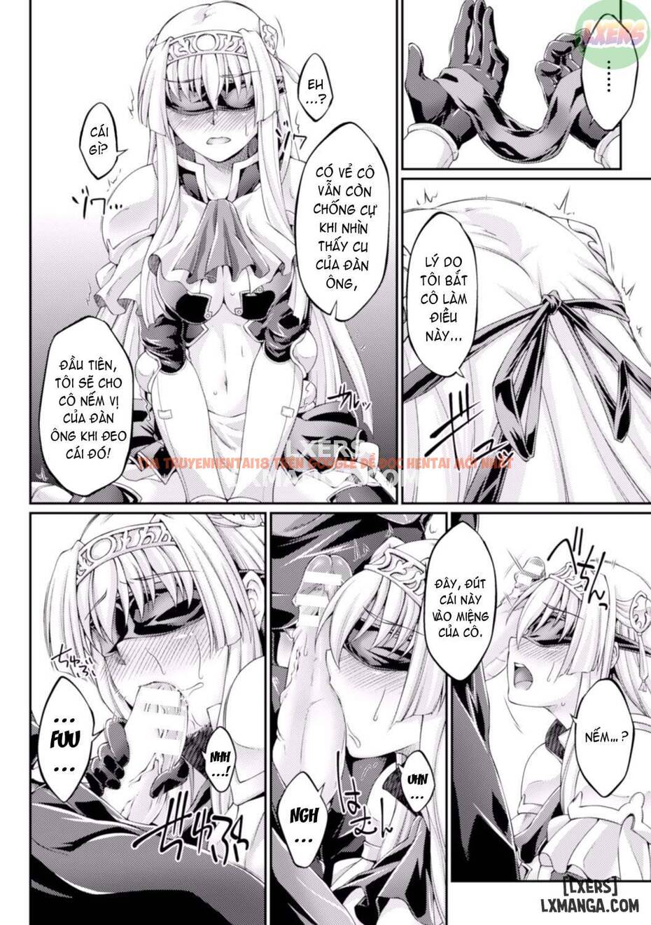Trang truyện 12 trong truyện tranh Kuroinu ~kedakaki Seijo Wa Hakudaku Ni Somaru - Chapter 4 - hentai24h.pro
