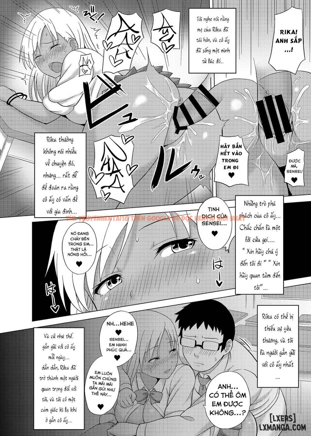 Trang truyện 16 trong truyện tranh Kurojouten Kuro Gal Jk To Dousei - One Shot - hentai24h.pro
