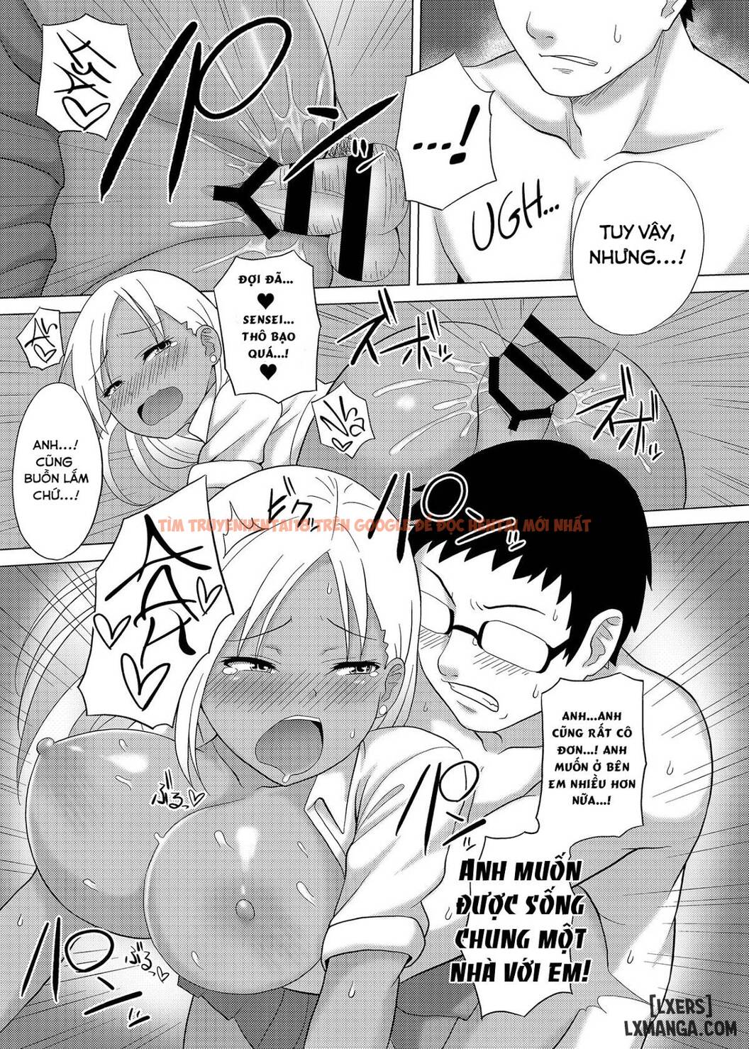 Trang truyện 19 trong truyện tranh Kurojouten Kuro Gal Jk To Dousei - One Shot - hentai24h.pro
