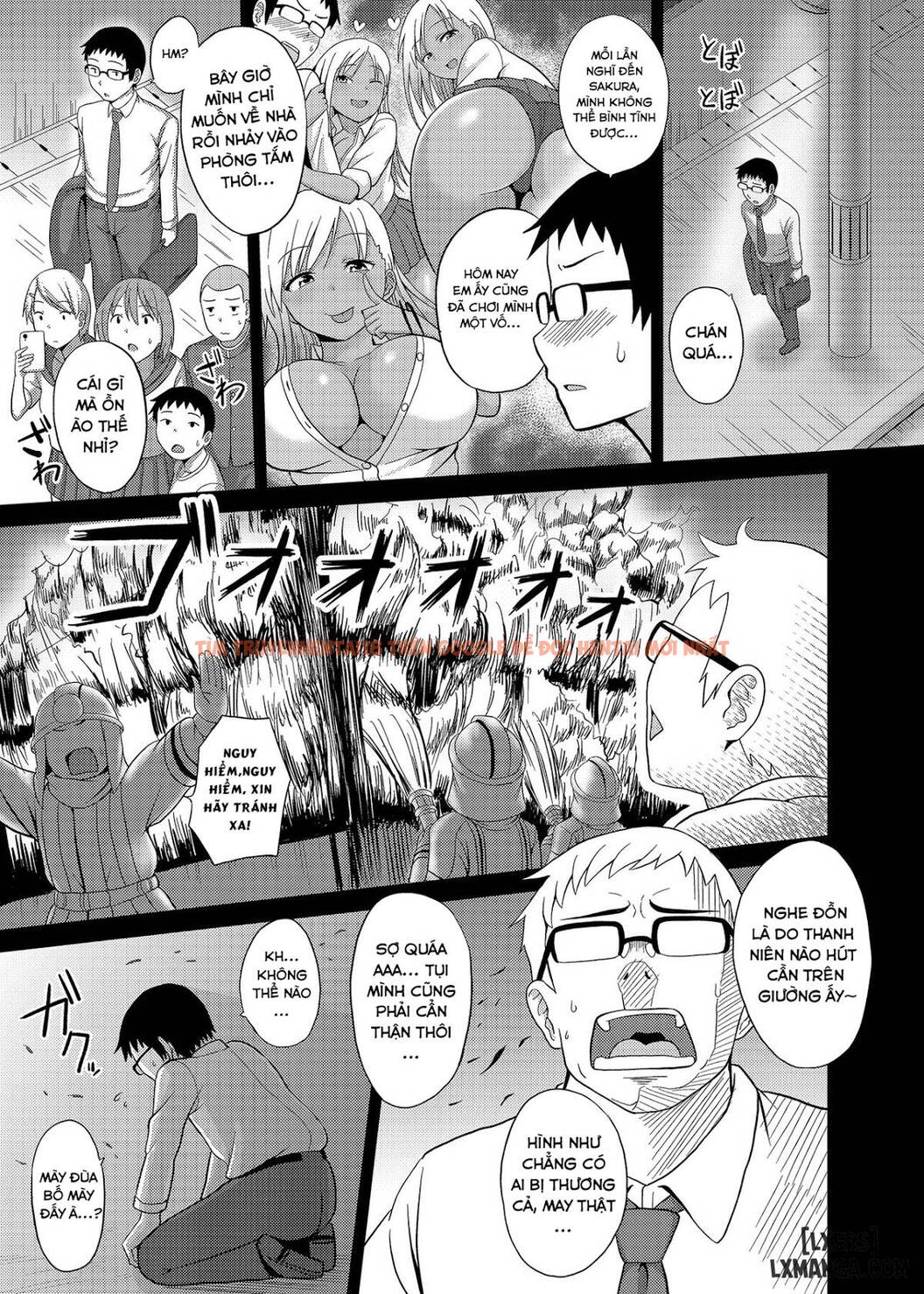 Trang truyện 3 trong truyện tranh Kurojouten Kuro Gal Jk To Dousei - One Shot - hentai24h.pro