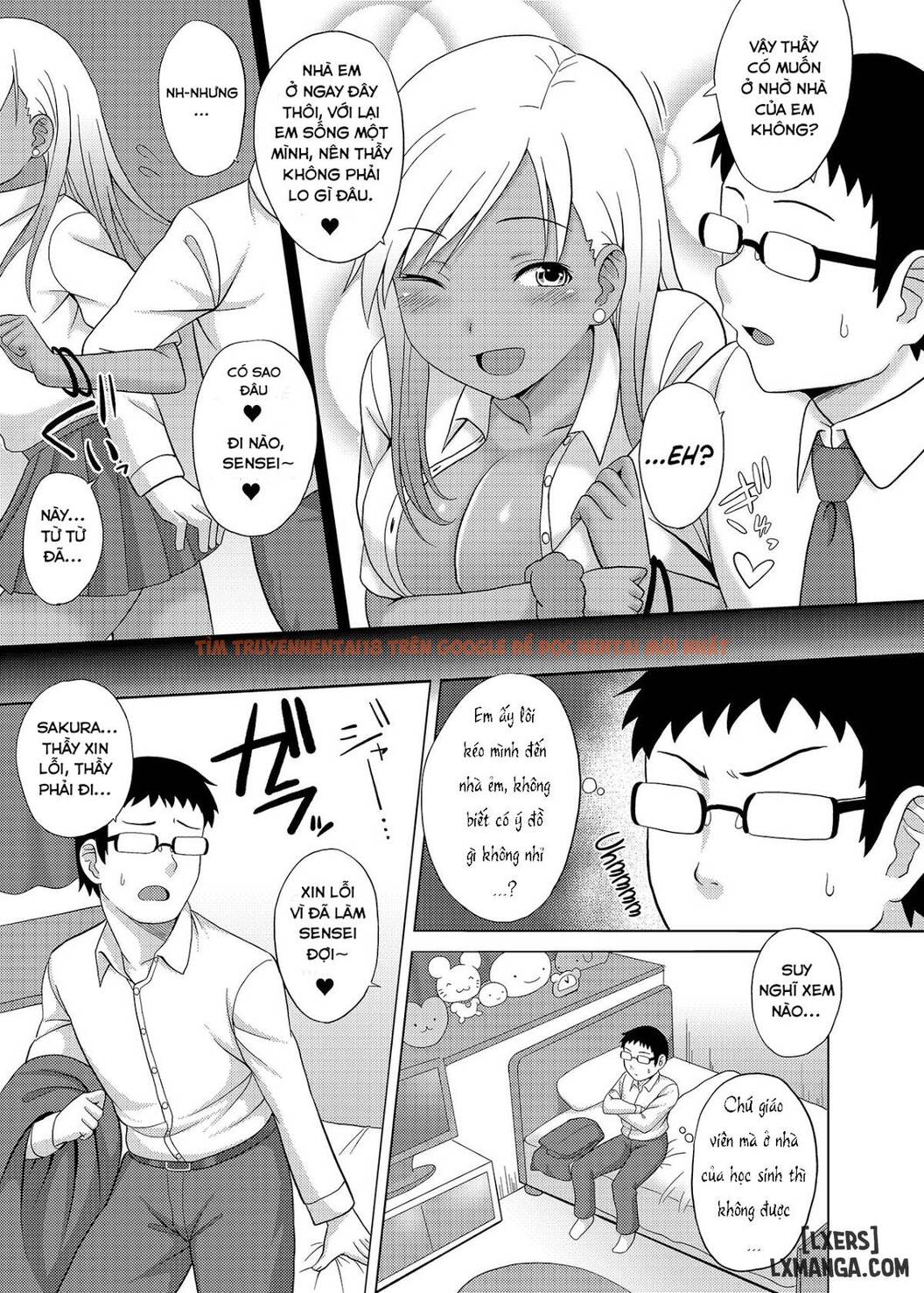 Trang truyện 5 trong truyện tranh Kurojouten Kuro Gal Jk To Dousei - One Shot - hentai24h.pro