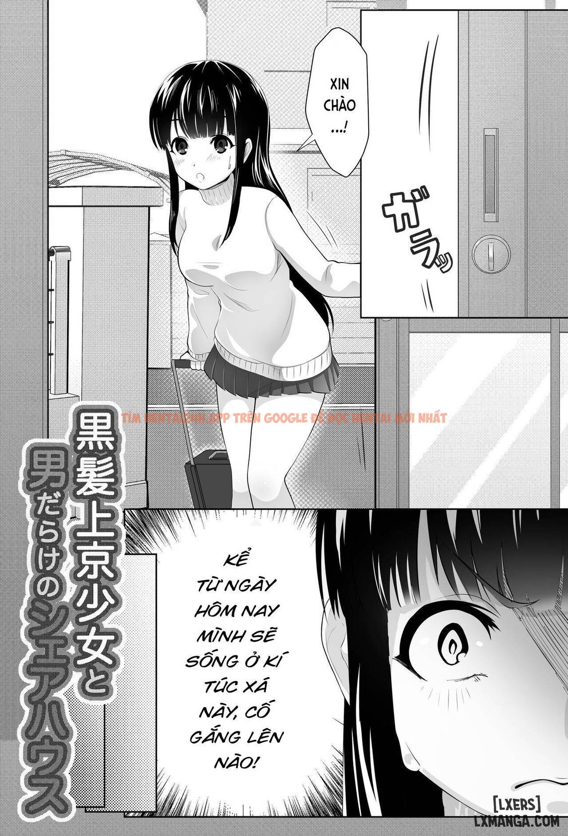 Xem ảnh Kurokami Joukyou Shoujo To Otoko Darake No Sharehouse - One Shot - 3 - TruyenVN.APP