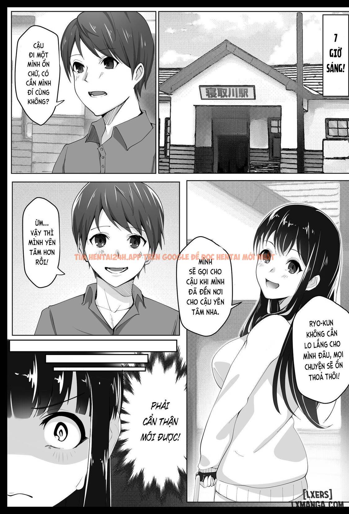 Xem ảnh Kurokami Joukyou Shoujo To Otoko Darake No Sharehouse - One Shot - 4 - TruyenVN.APP