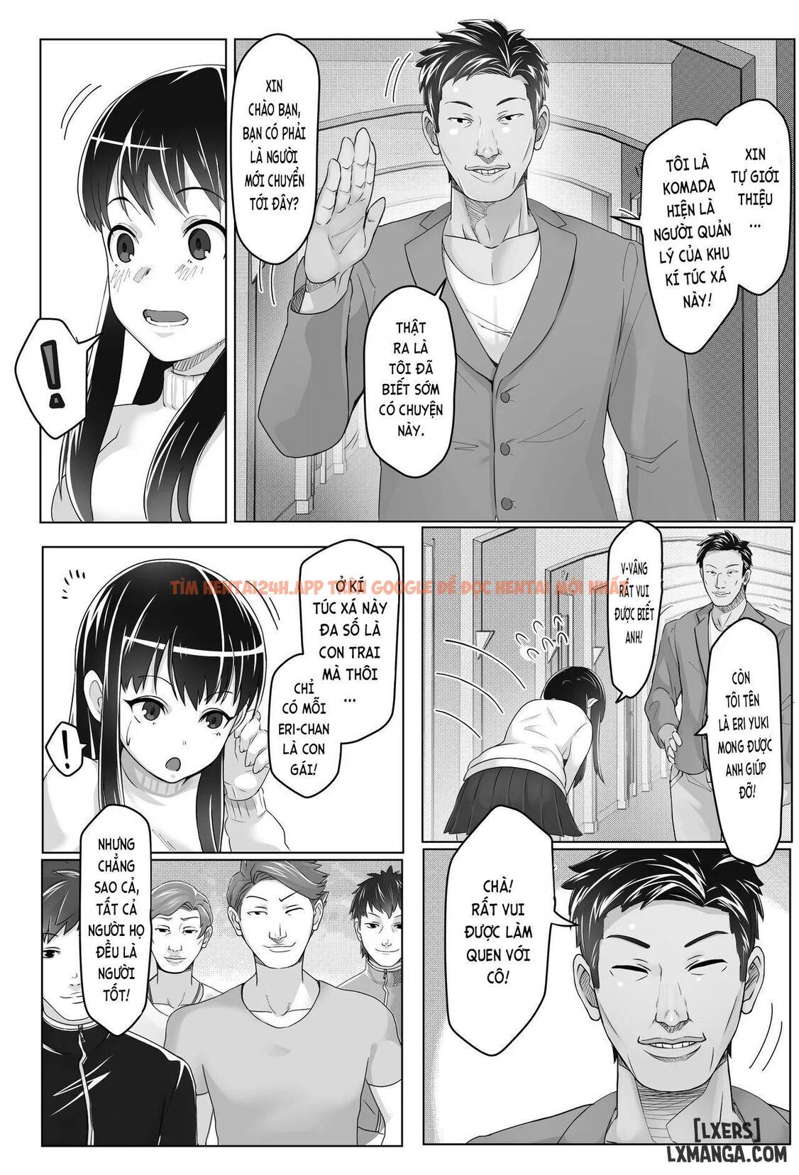 Xem ảnh Kurokami Joukyou Shoujo To Otoko Darake No Sharehouse - One Shot - 7 - TruyenVN.APP