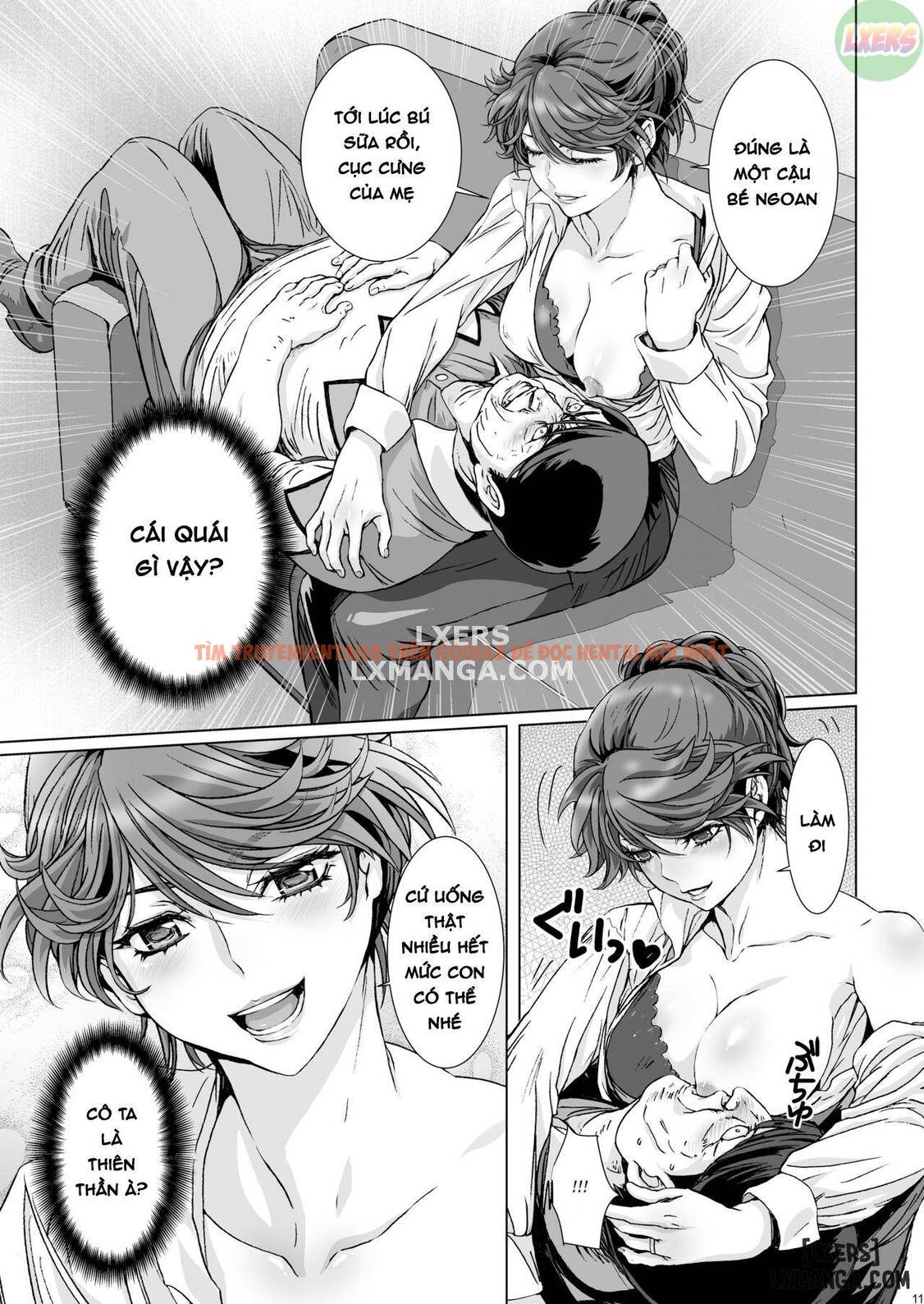 Trang truyện 9 trong truyện tranh Kuso Mukatsuku Super No Hitozuma Tenin - One Shot - www.truyentvn.net