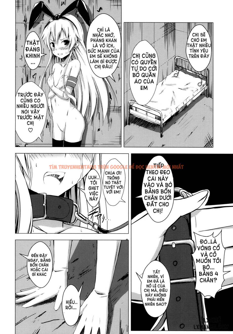 Trang truyện 12 trong truyện tranh Kuubo Wo-kyuu-chan No Shimakaze Yuri Dorei Choukyou 1 - One Shot - truyentvn.net