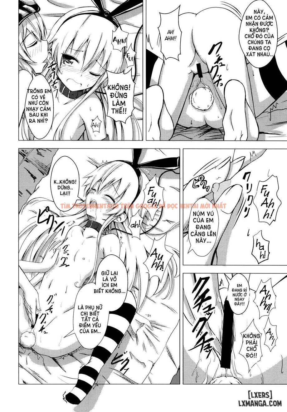 Trang truyện 16 trong truyện tranh Kuubo Wo-kyuu-chan No Shimakaze Yuri Dorei Choukyou 1 - One Shot - truyentvn.net