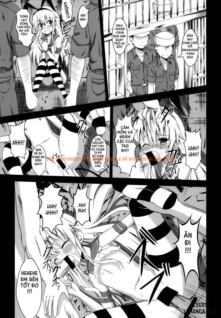 Trang truyện 3 trong truyện tranh Kuubo Wo-kyuu-chan No Shimakaze Yuri Dorei Choukyou 1 - One Shot - truyentvn.net