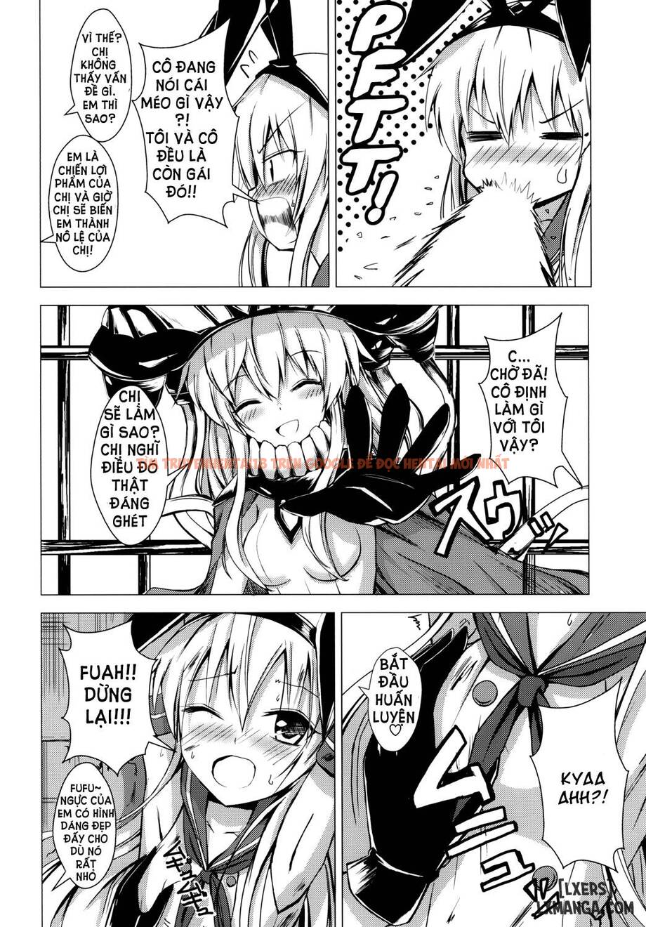 Trang truyện 6 trong truyện tranh Kuubo Wo-kyuu-chan No Shimakaze Yuri Dorei Choukyou 1 - One Shot - truyentvn.net