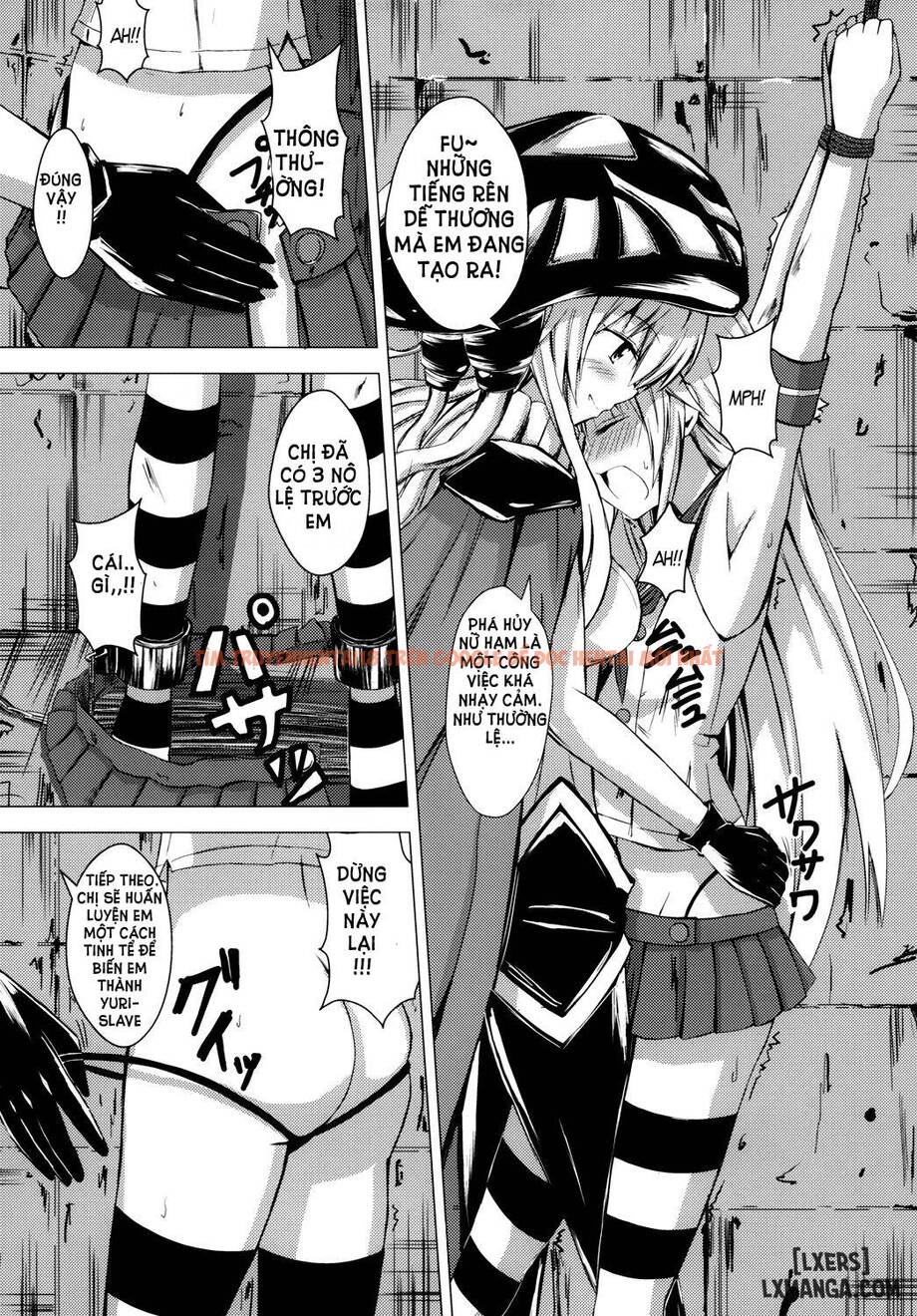 Trang truyện 7 trong truyện tranh Kuubo Wo-kyuu-chan No Shimakaze Yuri Dorei Choukyou 1 - One Shot - truyentvn.net