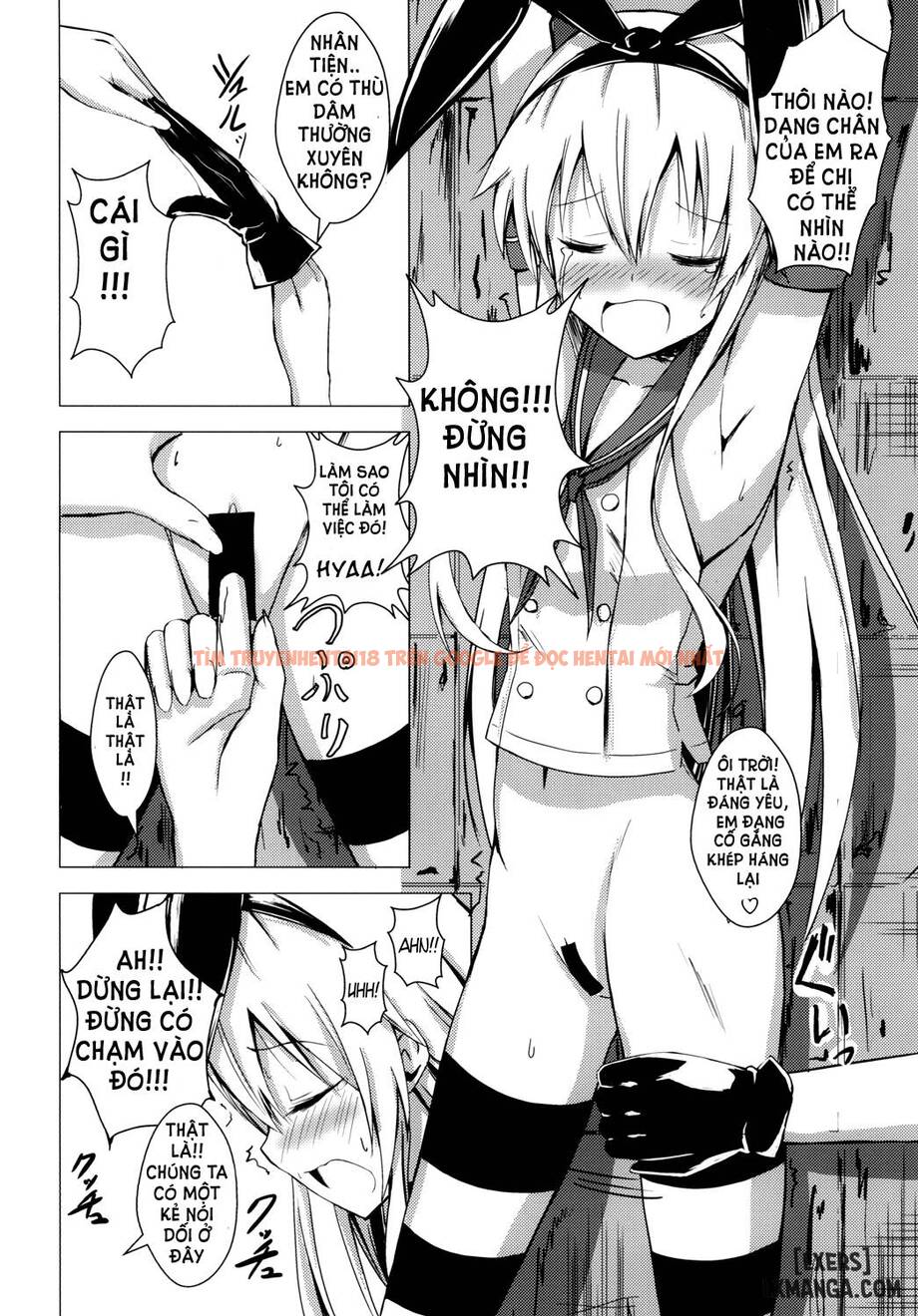 Trang truyện 8 trong truyện tranh Kuubo Wo-kyuu-chan No Shimakaze Yuri Dorei Choukyou 1 - One Shot - truyentvn.net