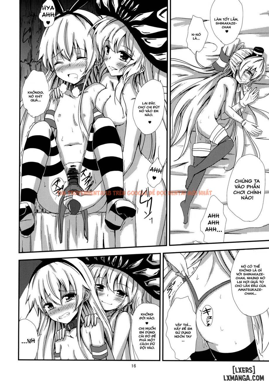 Xem ảnh 16 trong truyện hentai Kuubo Wo-Kyuu-Chan No Shimakaze Yuri Dorei Choukyou ~Amatsukaze-Chan To Issho Hen - One Shot - hentaitvn.net
