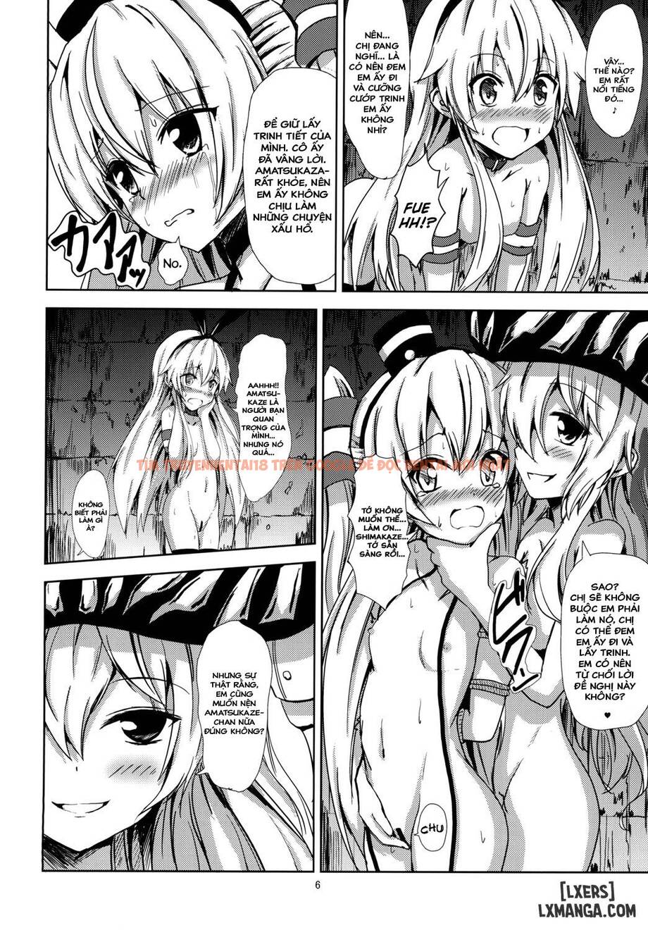 Xem ảnh 6 trong truyện hentai Kuubo Wo-Kyuu-Chan No Shimakaze Yuri Dorei Choukyou ~Amatsukaze-Chan To Issho Hen - One Shot - hentaitvn.net