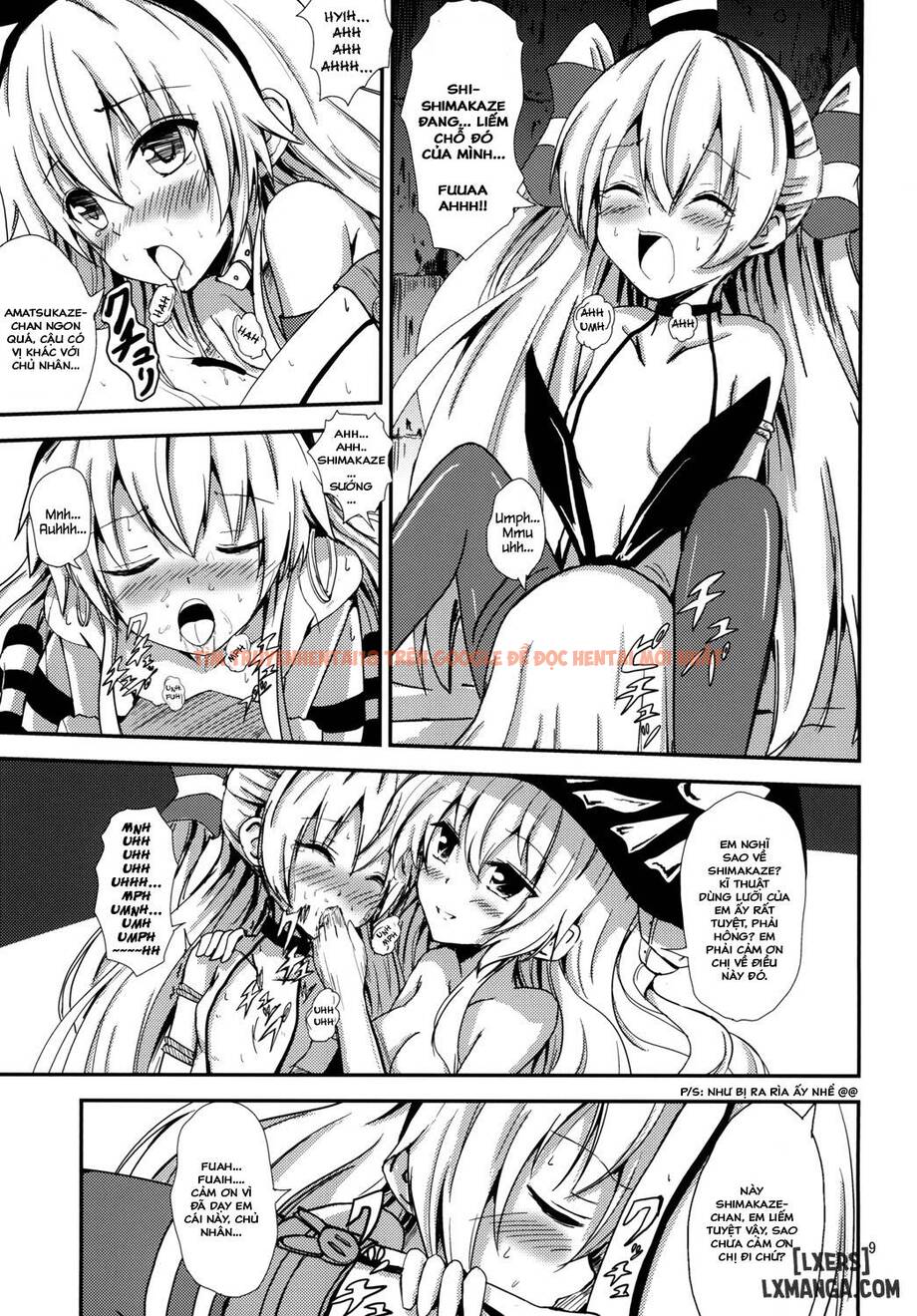 Xem ảnh 9 trong truyện hentai Kuubo Wo-Kyuu-Chan No Shimakaze Yuri Dorei Choukyou ~Amatsukaze-Chan To Issho Hen - One Shot - hentaitvn.net