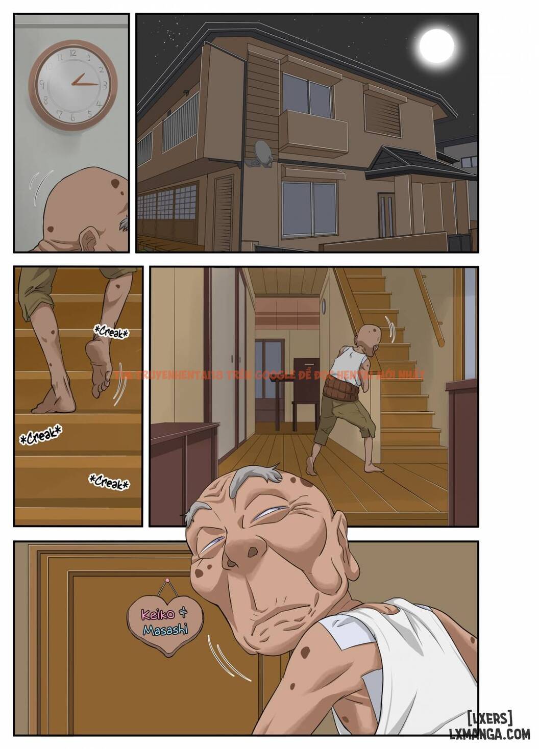 Xem ảnh 1 trong truyện hentai Kyojiri Tsuma Keiko To Zetsurin! Sukebe Jii - One Shot - hentaitvn.net