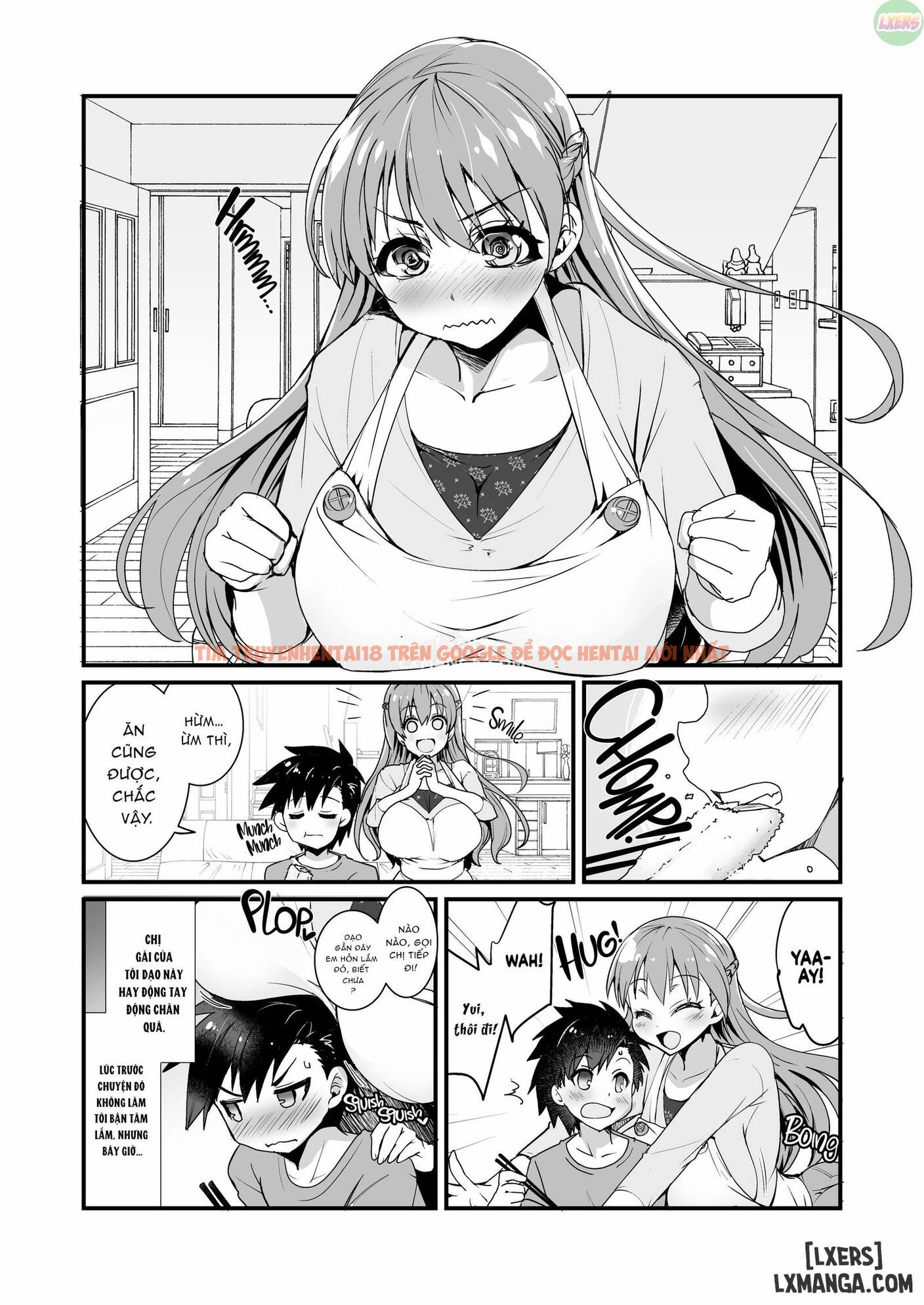 Xem ảnh 1 trong truyện hentai Kyonyuu no Onee-chan wa Suki desu ka - One Shot - hentaitvn.net