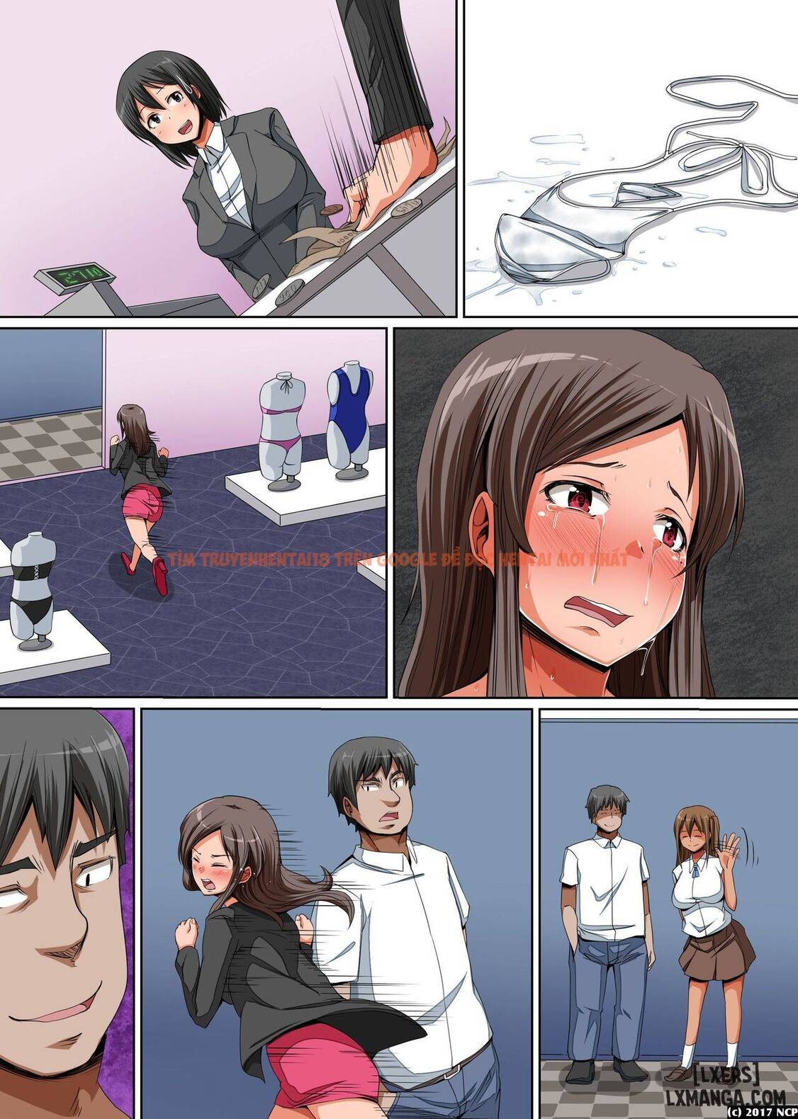 Trang truyện 14 trong truyện tranh Kyonyuu Oyako No Netori Kata - One Shot - www.lxmanga.org