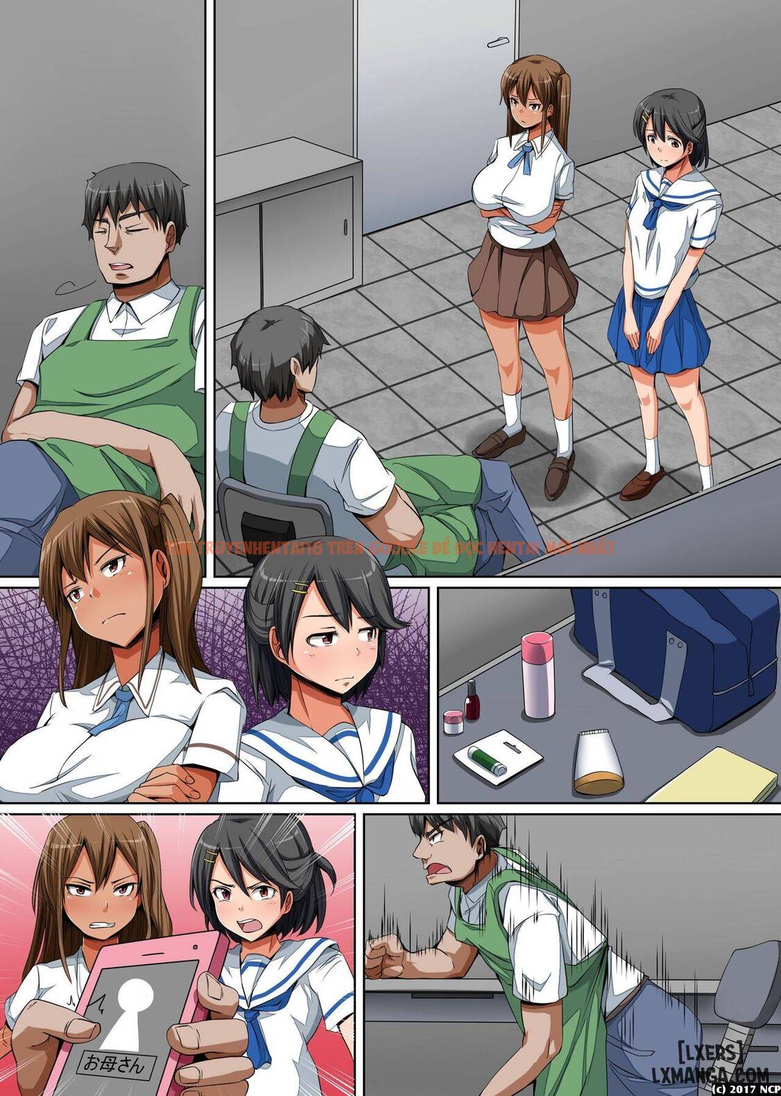 Trang truyện 2 trong truyện tranh Kyonyuu Oyako No Netori Kata - One Shot - www.lxmanga.org