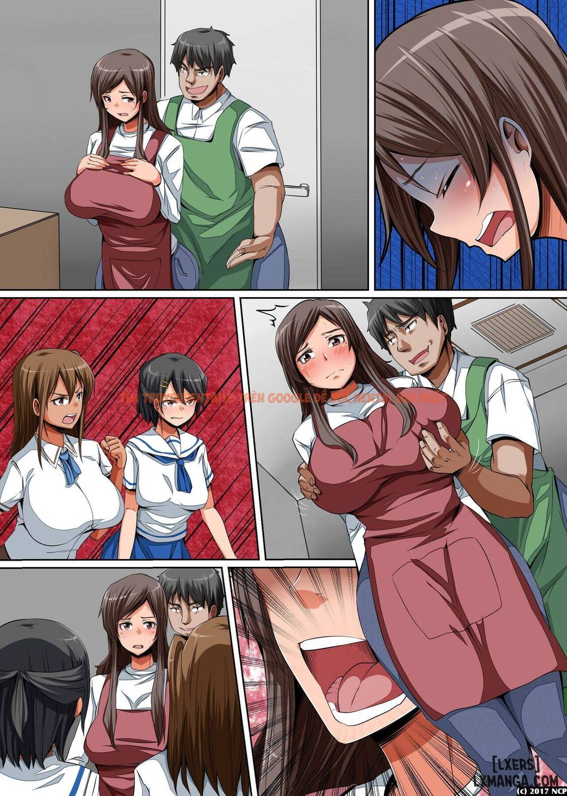 Trang truyện 3 trong truyện tranh Kyonyuu Oyako No Netori Kata - One Shot - www.lxmanga.org