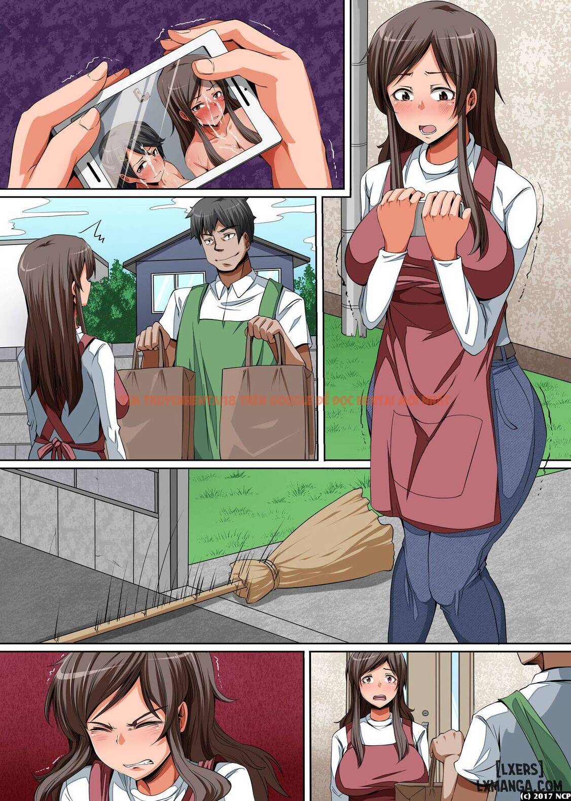 Trang truyện 9 trong truyện tranh Kyonyuu Oyako No Netori Kata - One Shot - www.lxmanga.org
