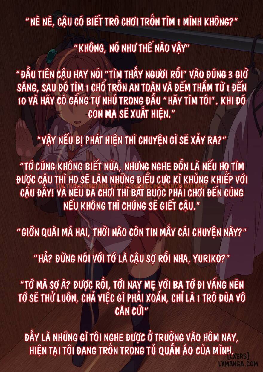 Trang truyện 1 trong truyện tranh Kyou Kara Zutto, Hitori Kakurenbo - One Shot - lxmanga.org