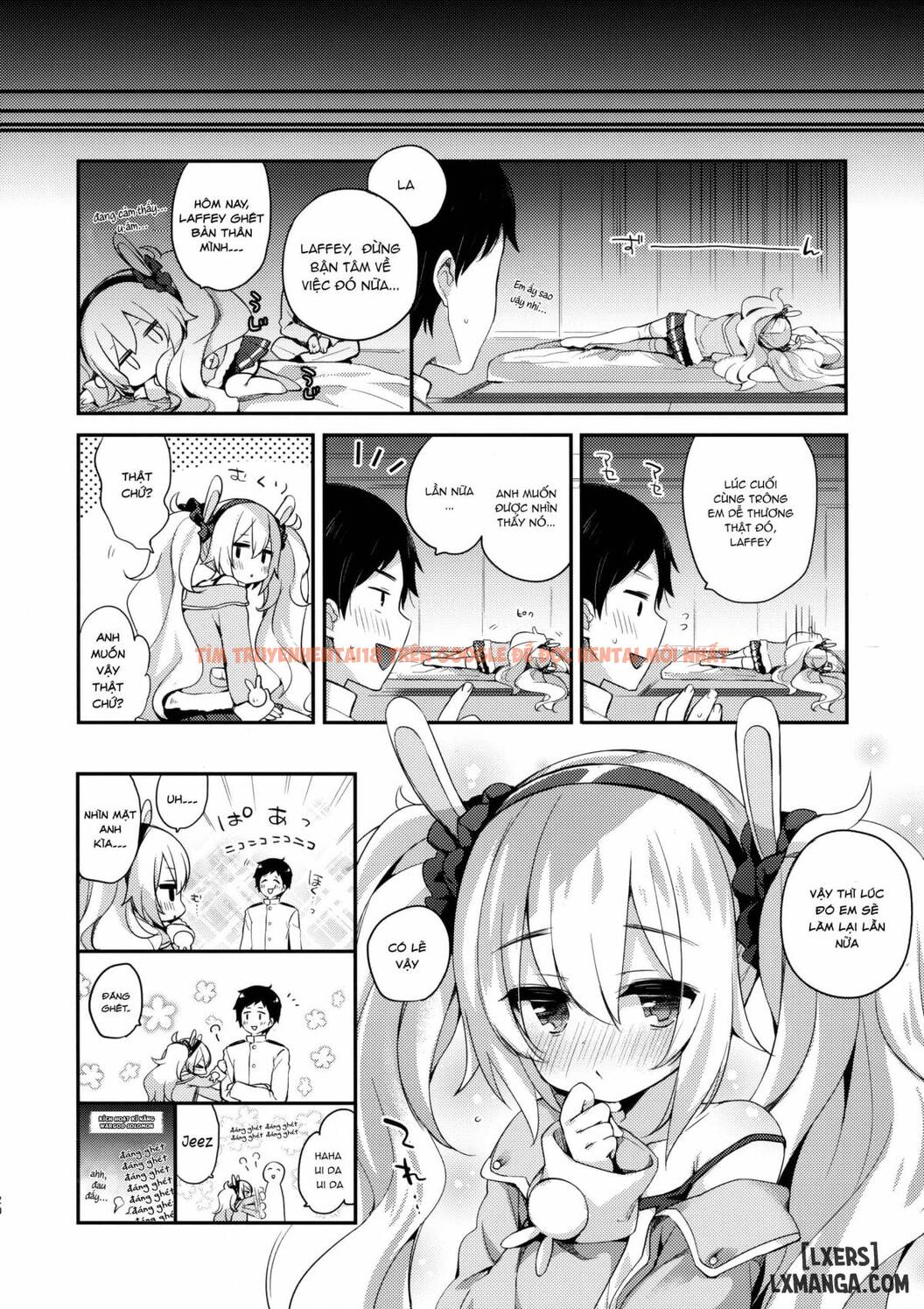 Trang truyện 18 trong truyện tranh Kyou No Laffey Wa Suggoku Onemu Da Yo - One Shot - www.truyentvn.net