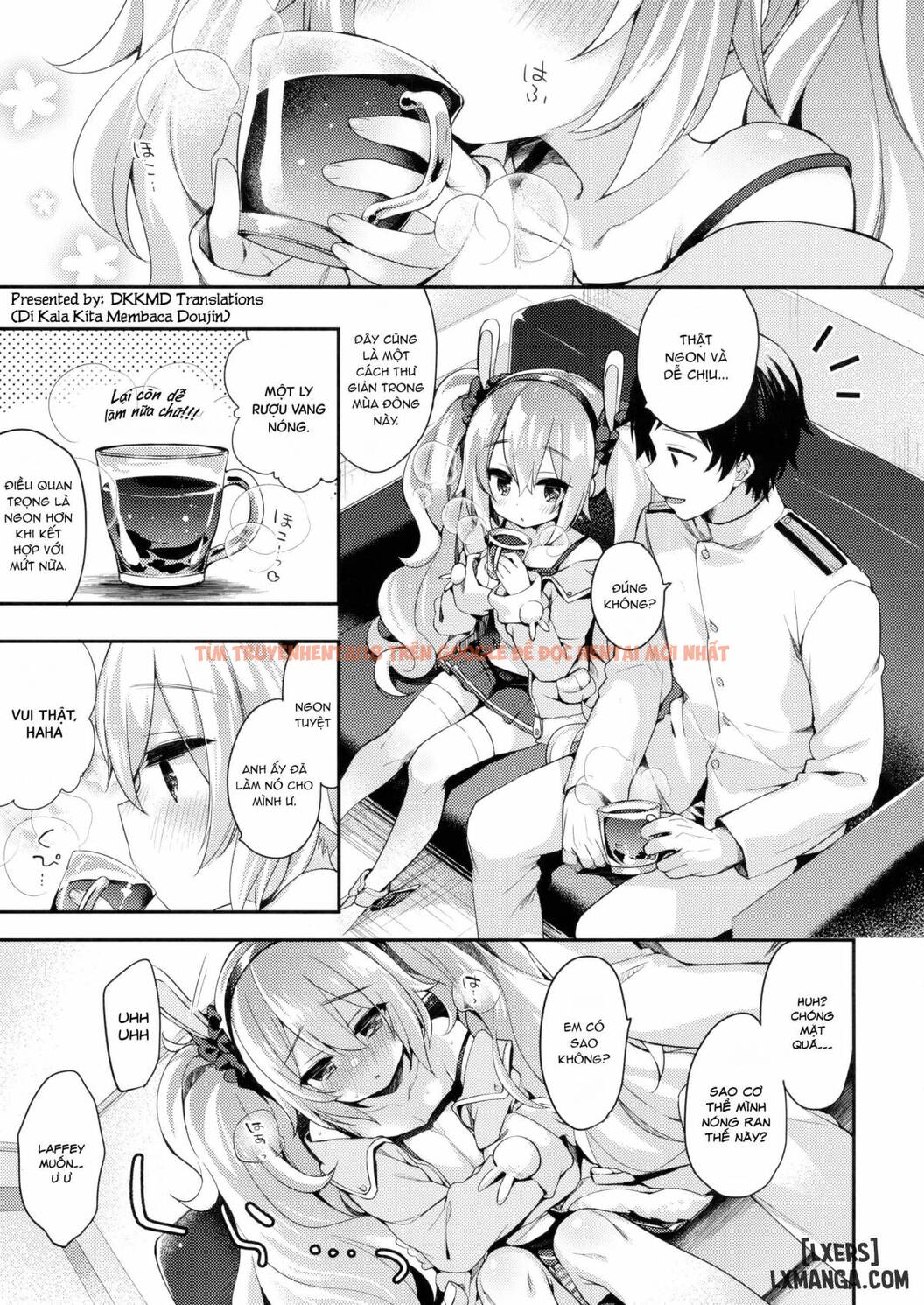 Trang truyện 3 trong truyện tranh Kyou No Laffey Wa Suggoku Onemu Da Yo - One Shot - www.truyentvn.net