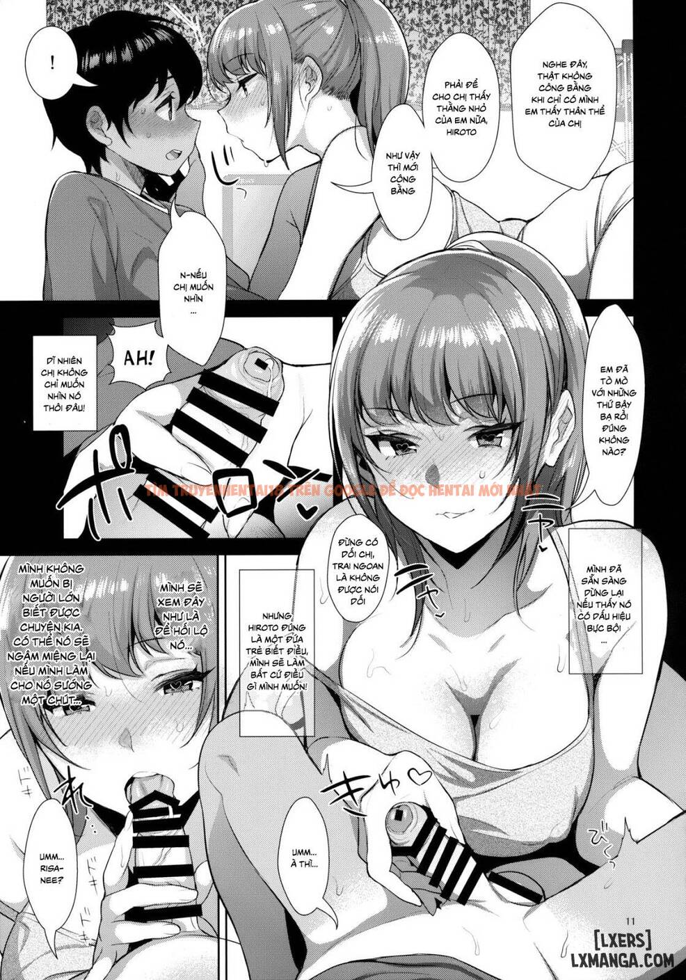 Trang truyện 11 trong truyện tranh Loạn Luân Hentai Anh Đè Em Ngoài Đường Doggy - One Shot - hentai24h.pro