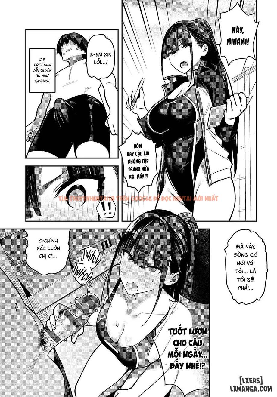Trang truyện 12 trong truyện tranh Sóc Lọ Cùng Senpai Trong Clb Bơi Lội - One Shot - lxmanga.org