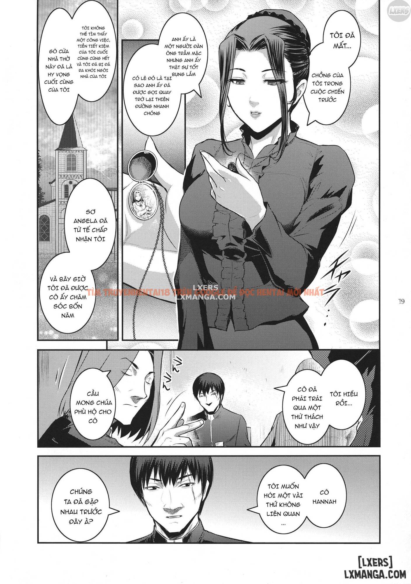 Trang truyện 16 trong truyện tranh Kyoukai - Chapter 1 - hentai24h.pro